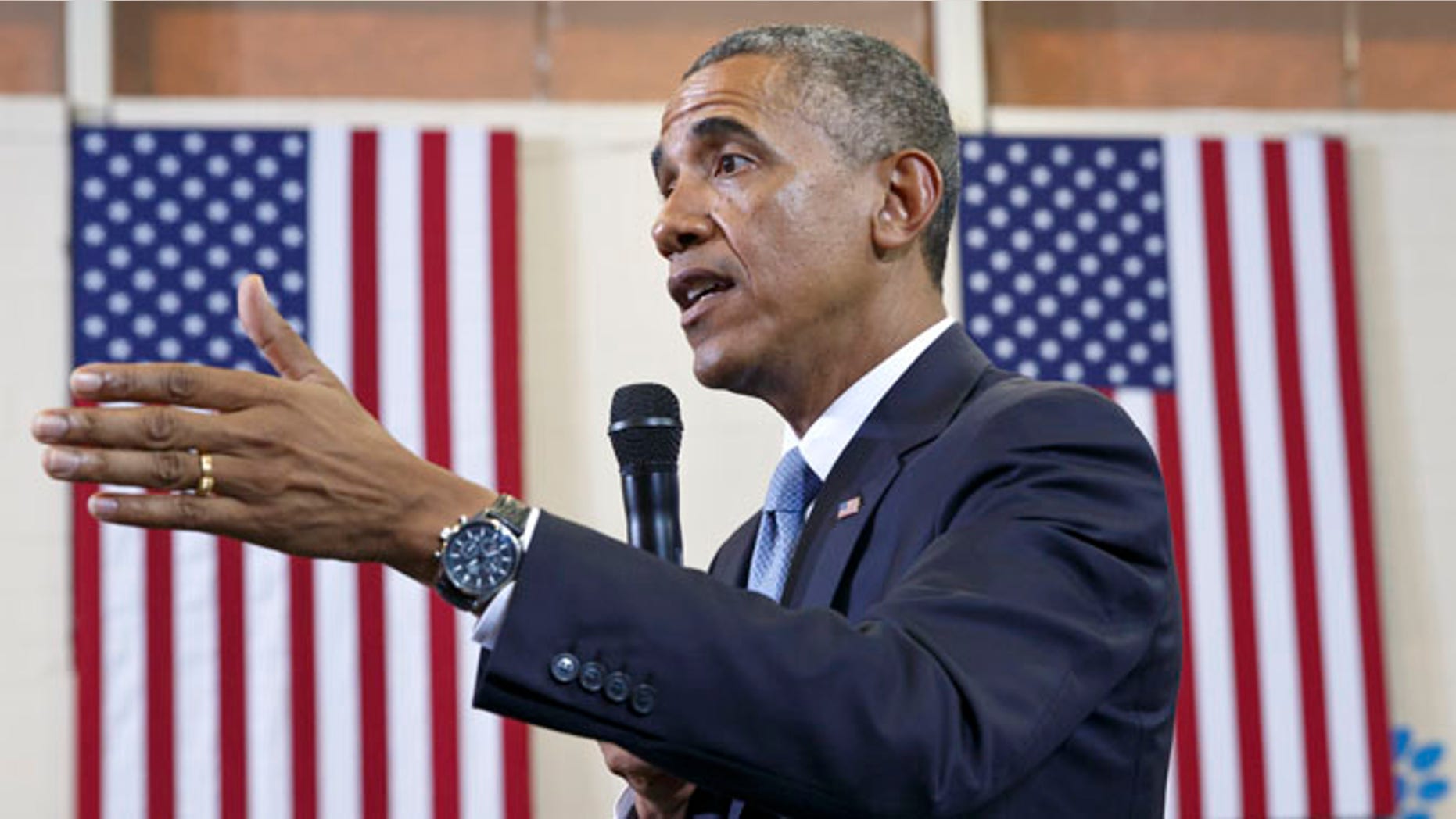 President Barack Obama speaks about the My Brothers Keeper Initiative, at the Walker Jones Education Campus in Washington, Monday, July 21, 2014.