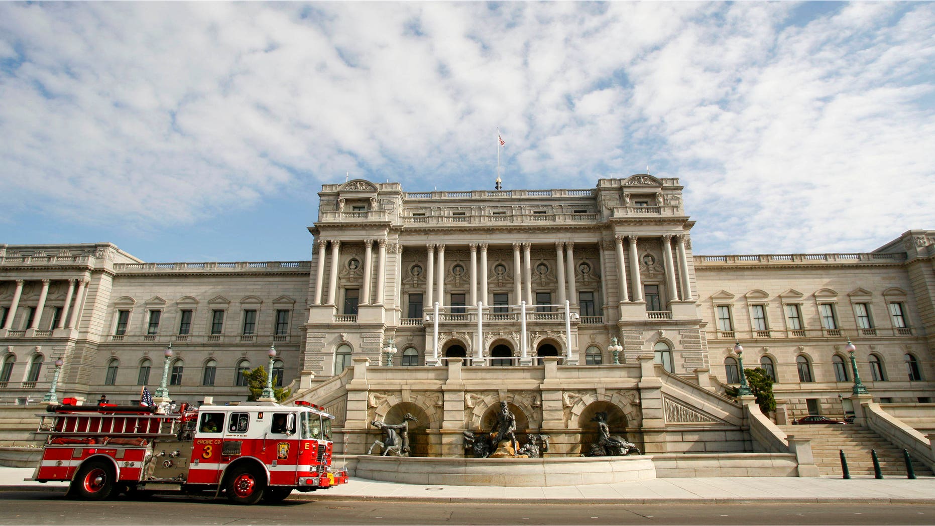 The Library of Congress' Jefferson Building in Washington, DC