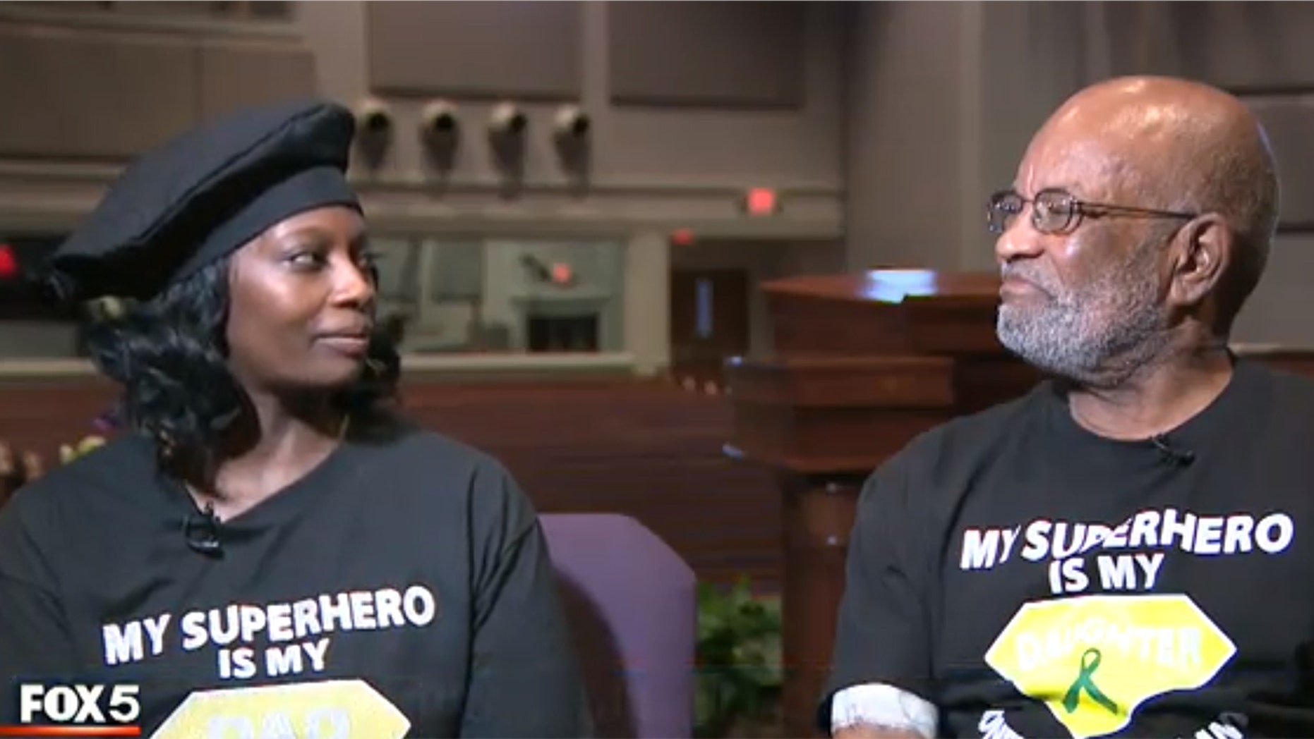 Dawn Muhammad went on a secret journey to lose weight so that she could qualify as an organ donor for her dad.