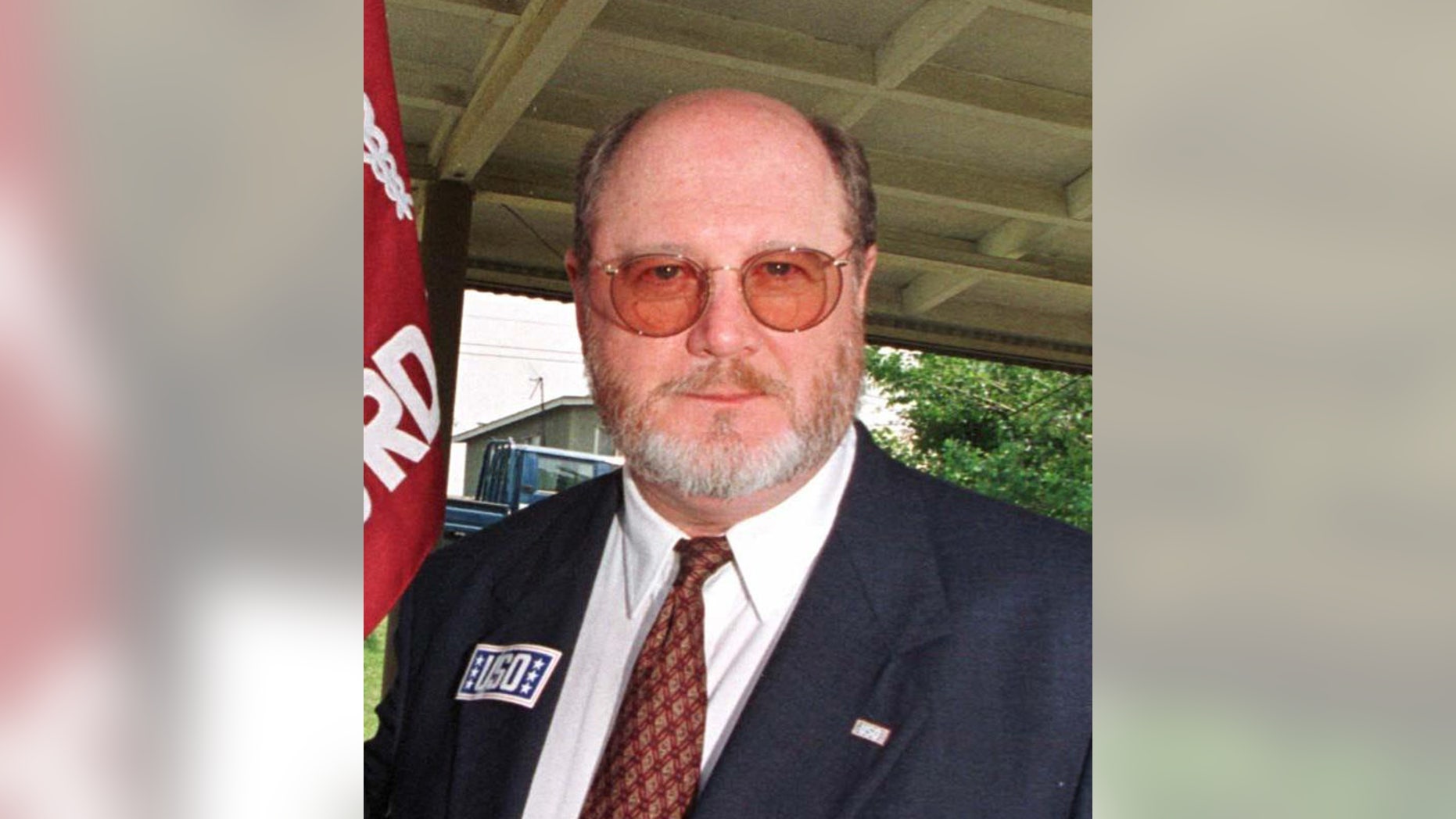 David Ogden Stiers, who portrayed Maj. Charles Winchester III on the television series "M*A*S*H," is seen during a visit to an Army surgical hospital in South Korea.