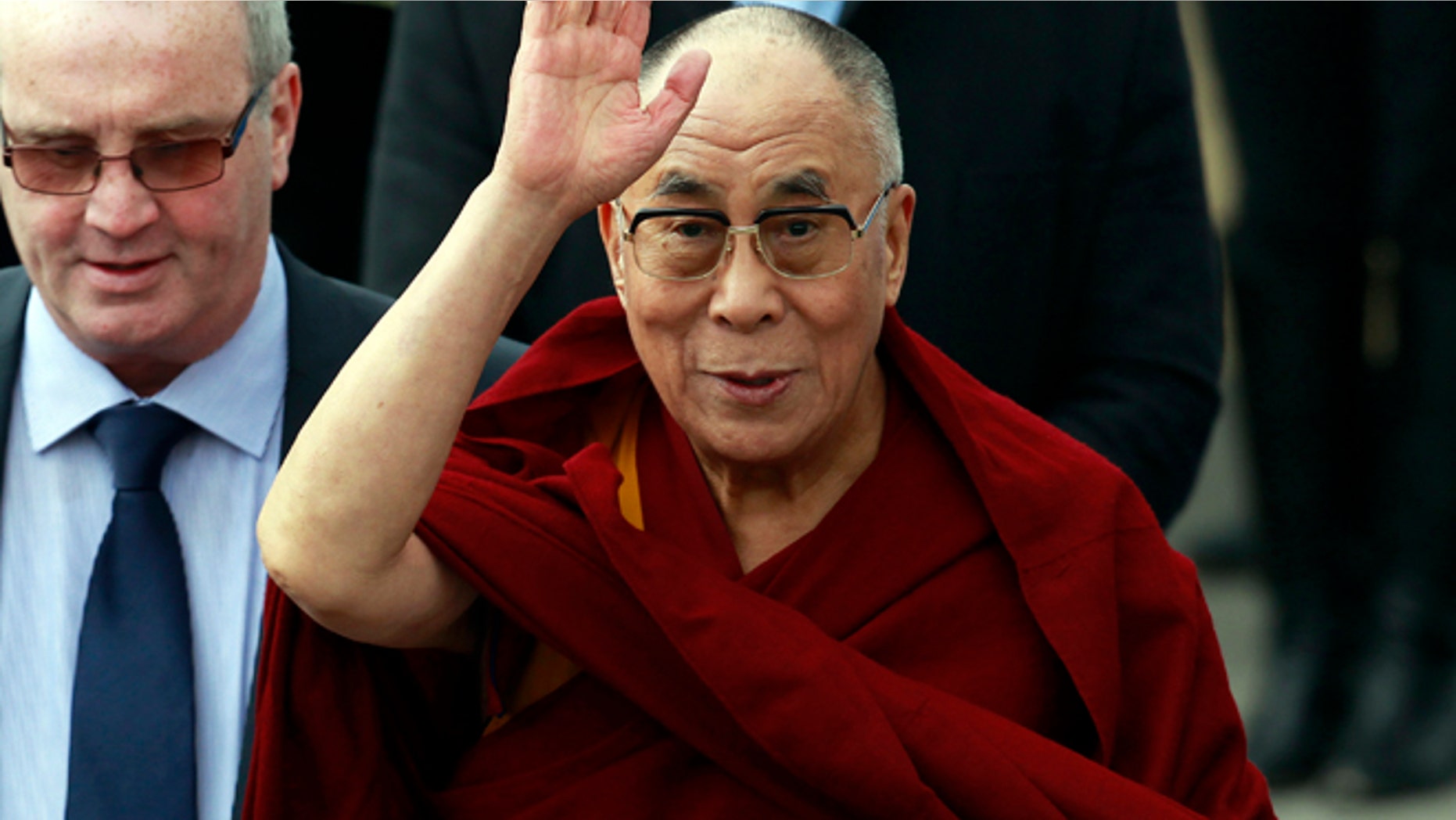 April 18: The Dalai Lama, seen in northern Ireland, is set to visit New Orleans.