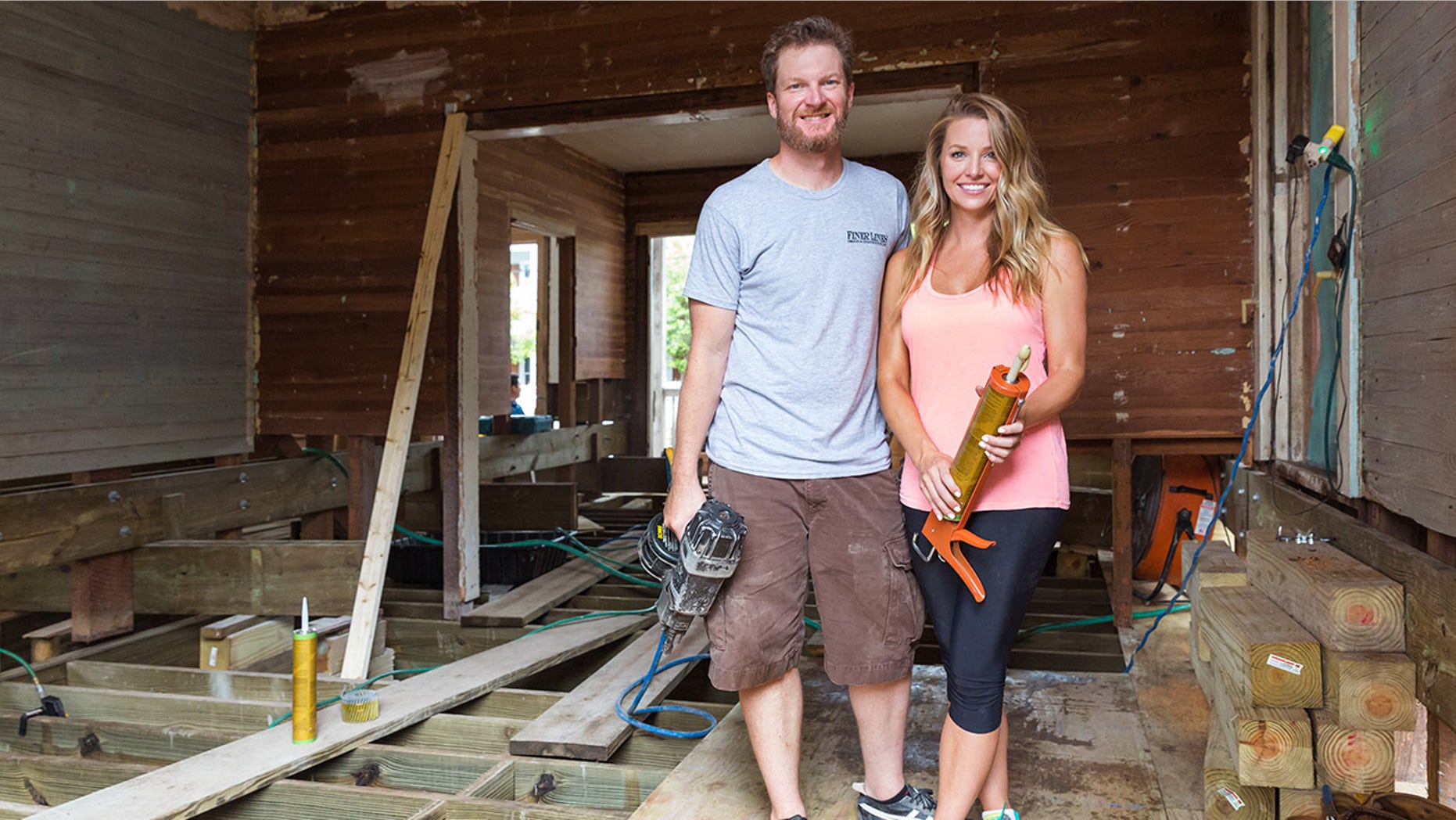 Dale and Amy Earnhardt have a new TV show on DIY Network debuting on June 2.