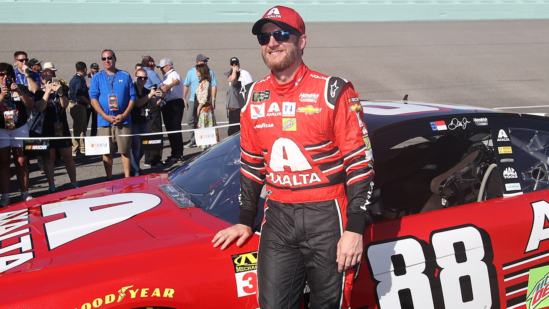 Earnhardt last drove at the NASCAR season finale in November 2017.