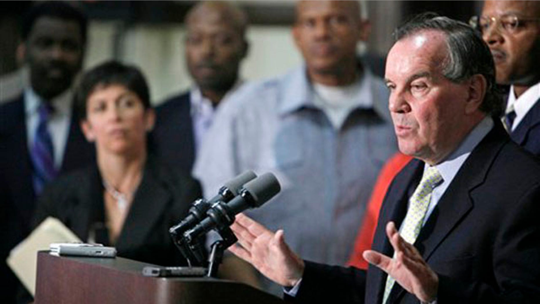 Chicago Mayor Richard Daley speaks during a news conference July 1 in Chicago. (AP Photo)