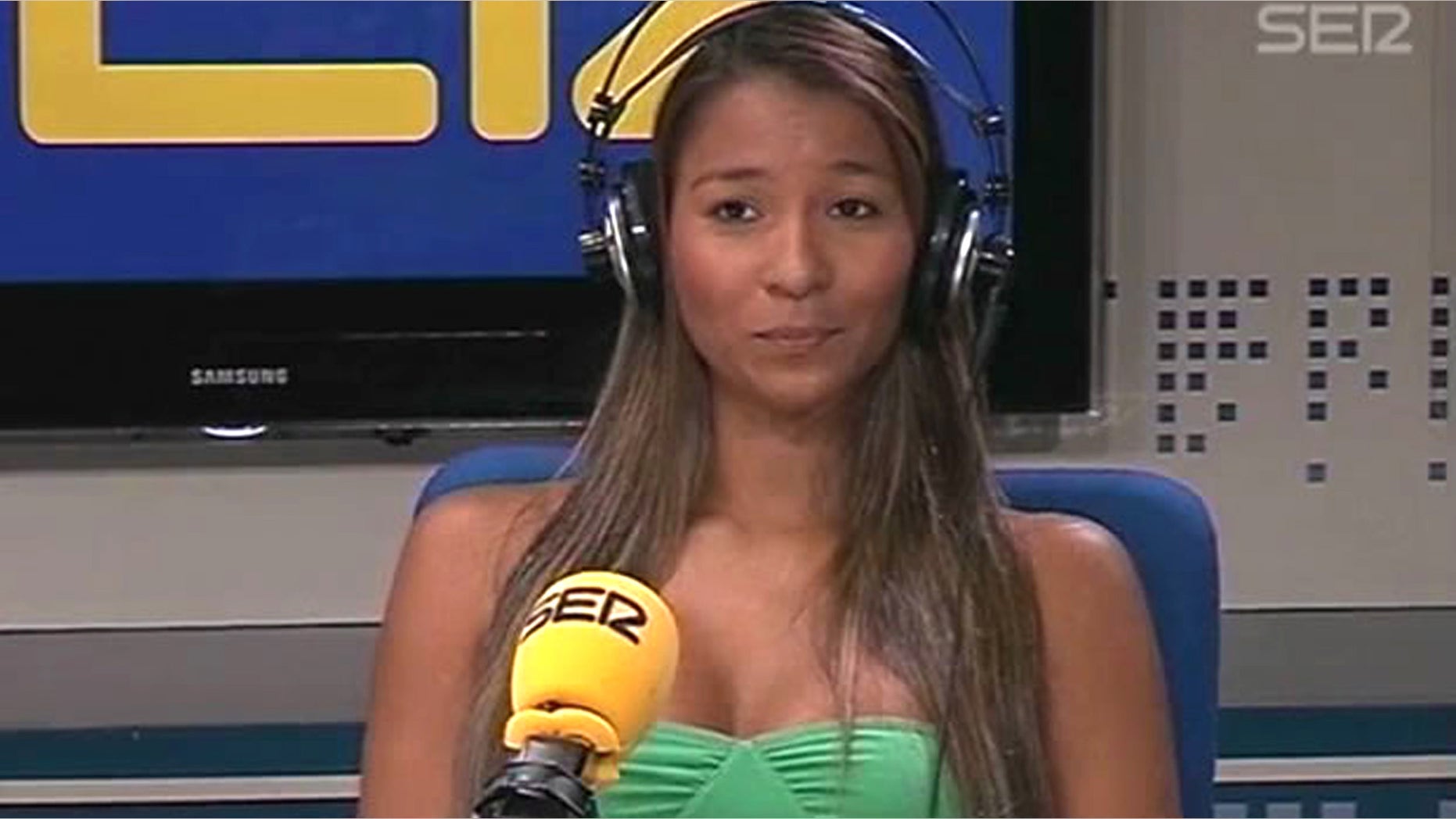 May 4, 2012: Frame grab by Spanish radio station Cadena SER website shows Dania Londoño Suárez, the woman who triggered the U.S. Secret Service scandal in Colombia.