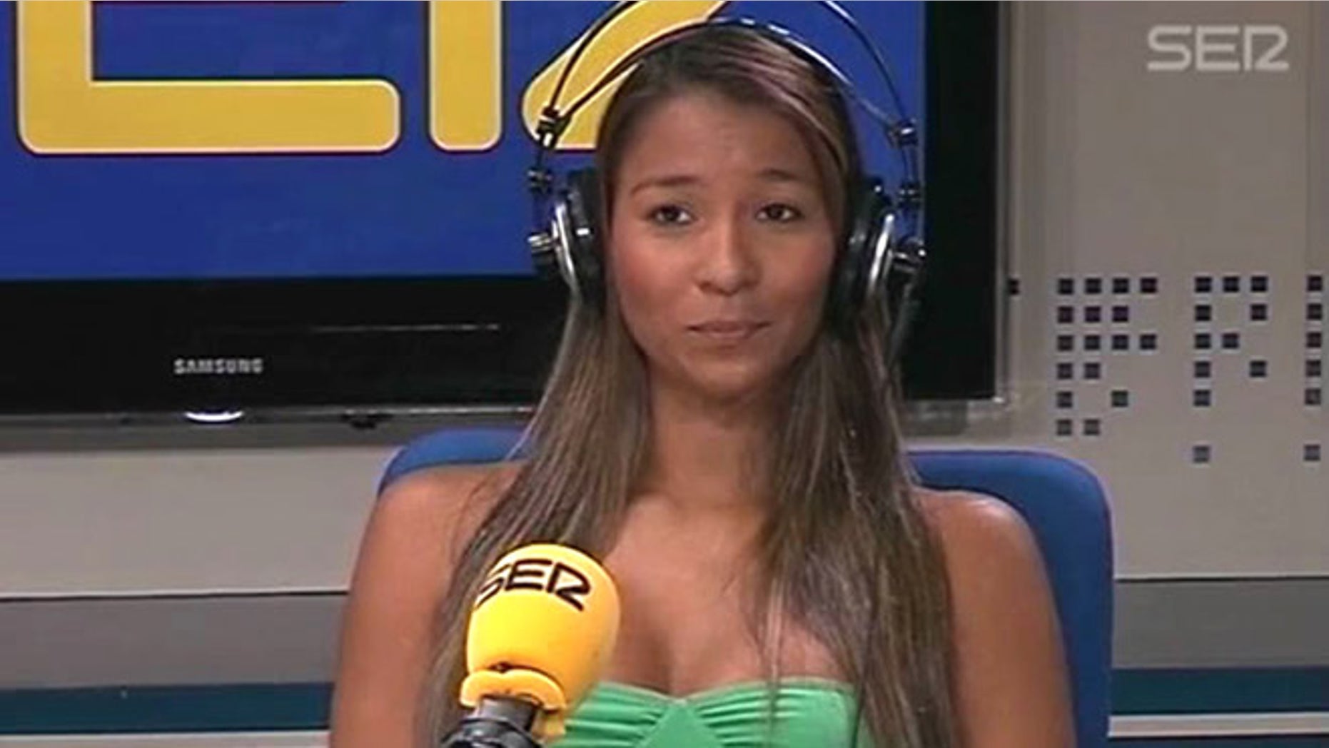 May 4, 2012: A frame grab taken from the Spanish radio station Cadena SER website shows Dania Londono Suarez during an interview at an undisclosed location.