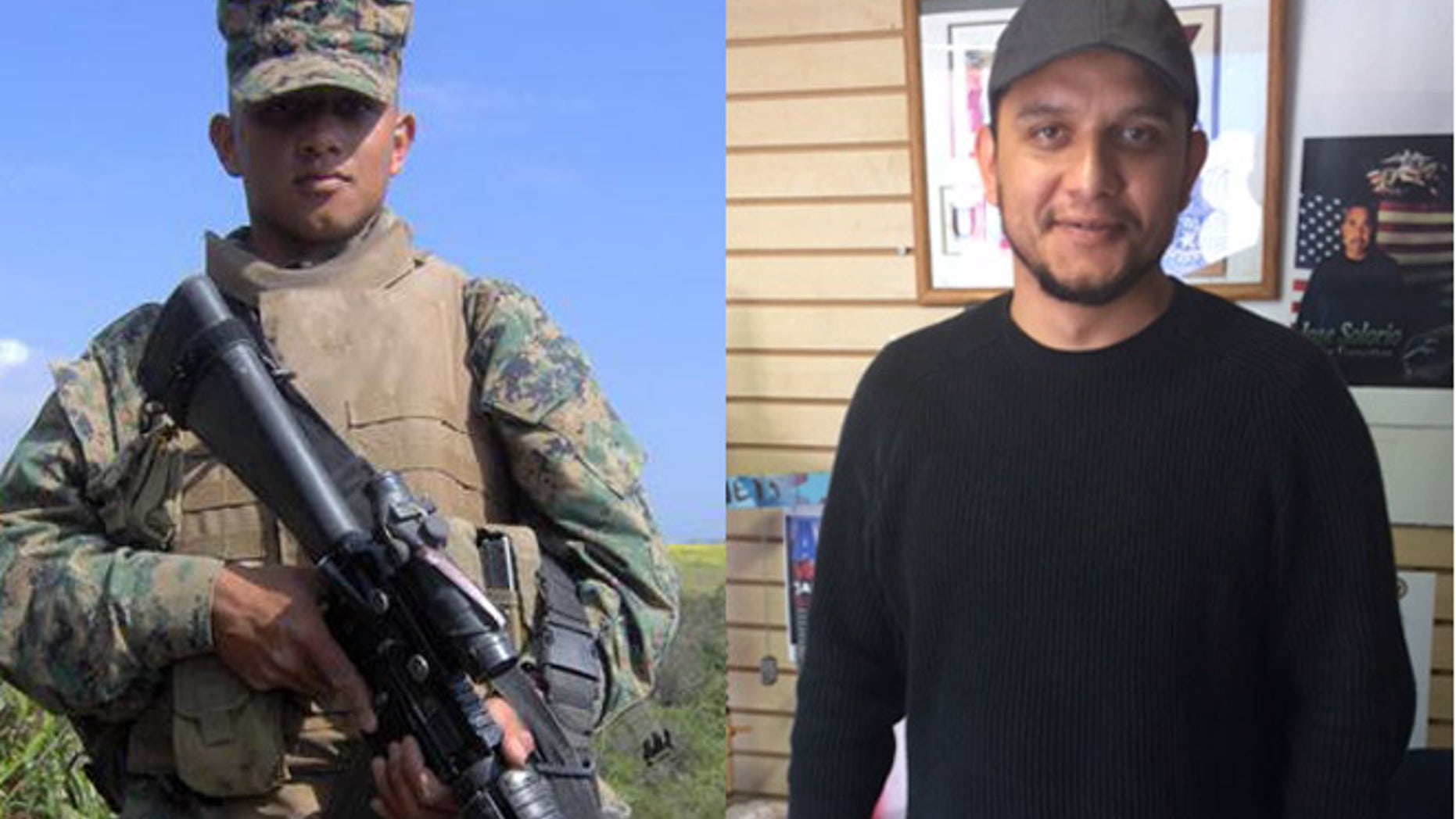 Torres served in the US Marines in Iraq, but his history as an illegal immigrant unraveled when he lost is driver's license.