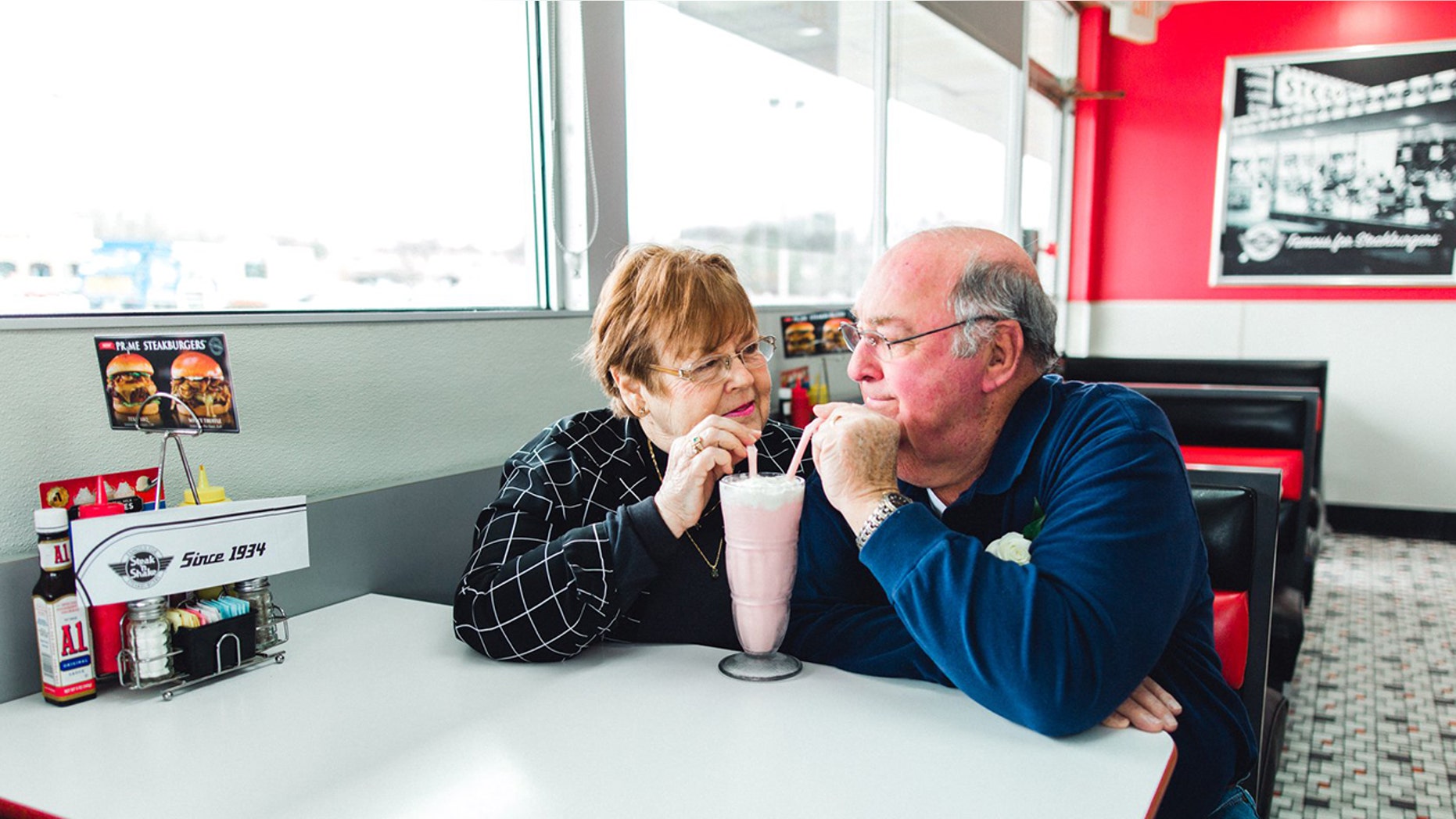 “They were giggling and having so much fun during the photo shoot and reminiscing on old memories,” granddaughter Courtney Stepp said.