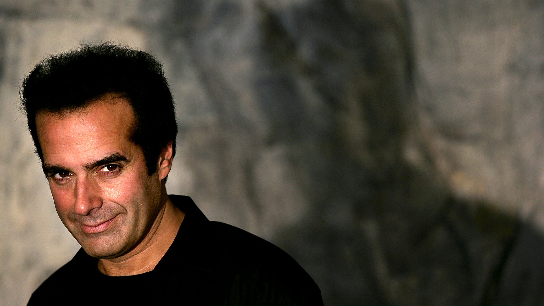 October 3, 2005. Magician David Copperfield at a news conference in Sofia, Bulgaria.