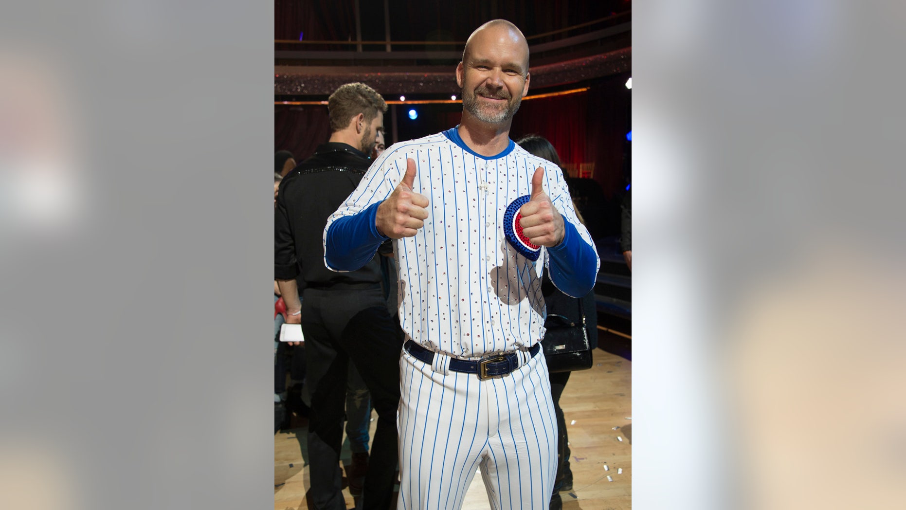 David Ross during "Dancing with the Stars."