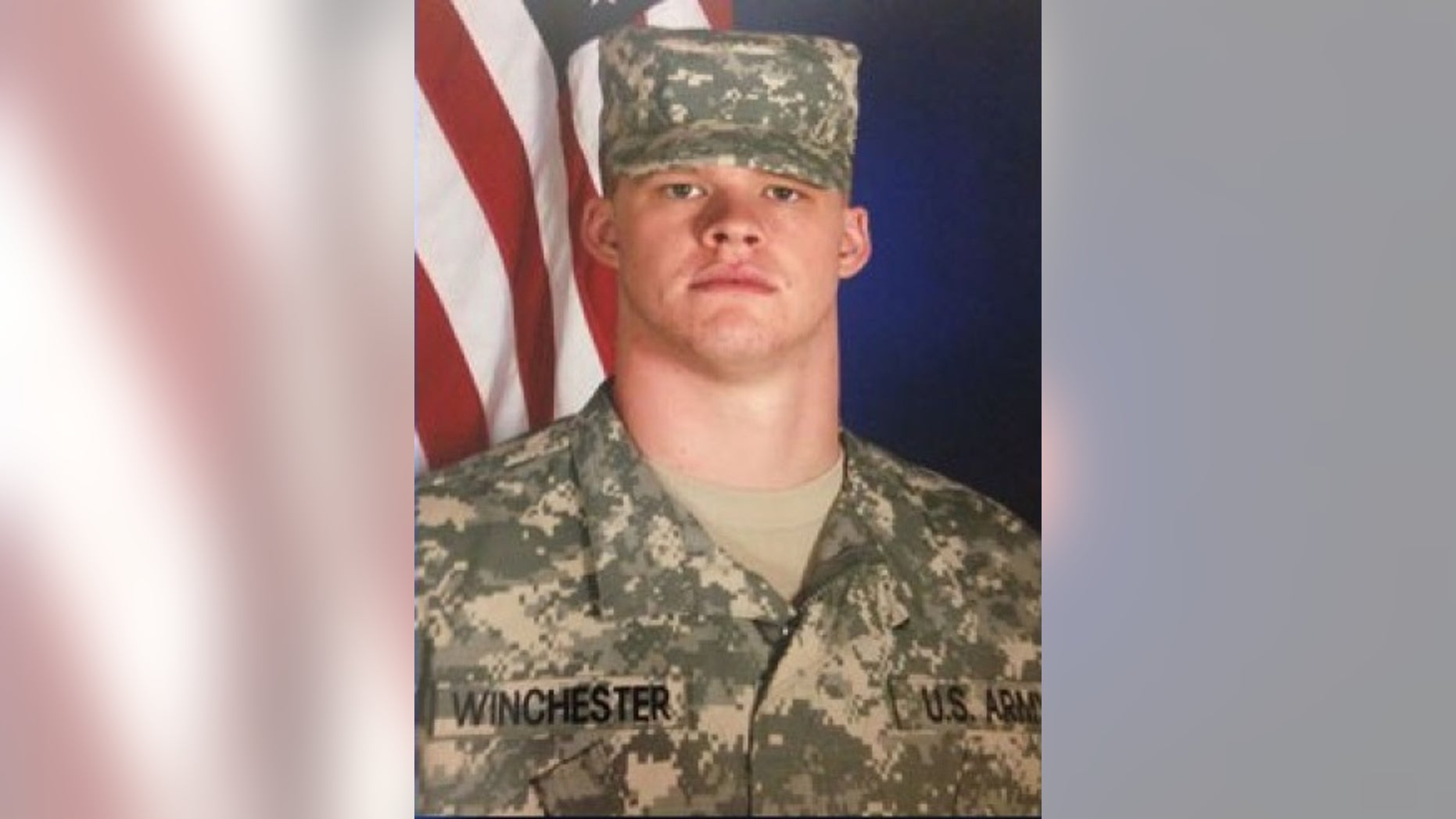 Pfc. David Winchester in an undated photo.