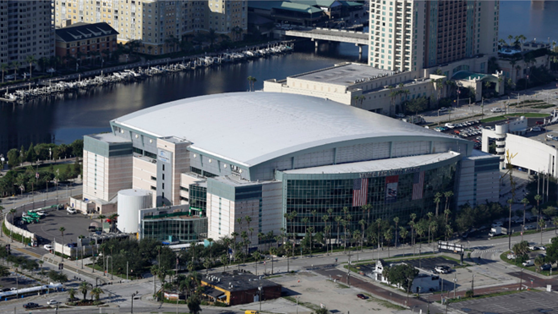 Aug. 16, 2012: The Tampa Bay Times Forum shown in Tampa, Fla., is the site of the 2012 Republican National Convention.
