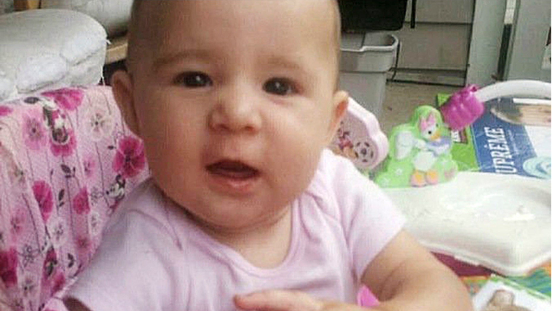 This undated Graham family photo shows 6-month-old Ember Skye Graham.