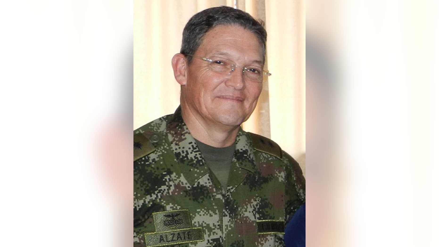 Colombian Army Gen. Ruben Dario Alzate.