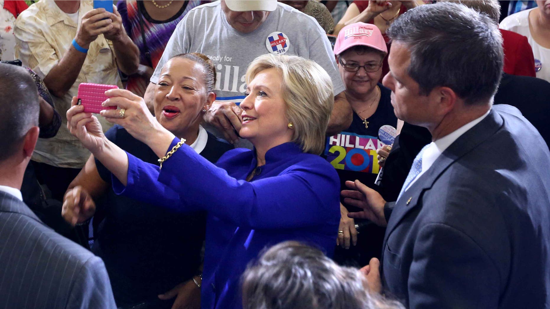 Hillary Clinton during a campaign stop in Orlando, Fla., Wednesday, Sept. 21, 2016.