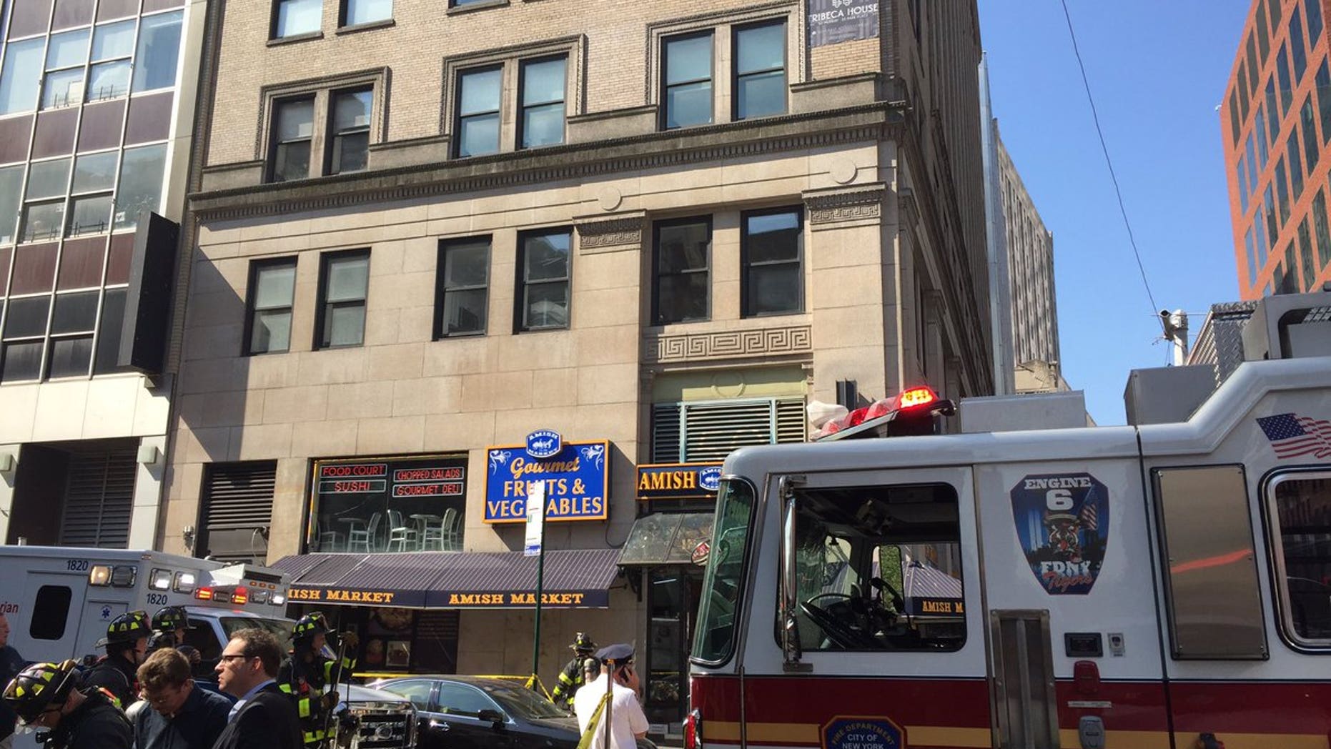 Thirty-four people were injured after fire erupted in a NYC high-rise that caused high levels of carbon monoxide in the building, FDNY said. (FDNY)