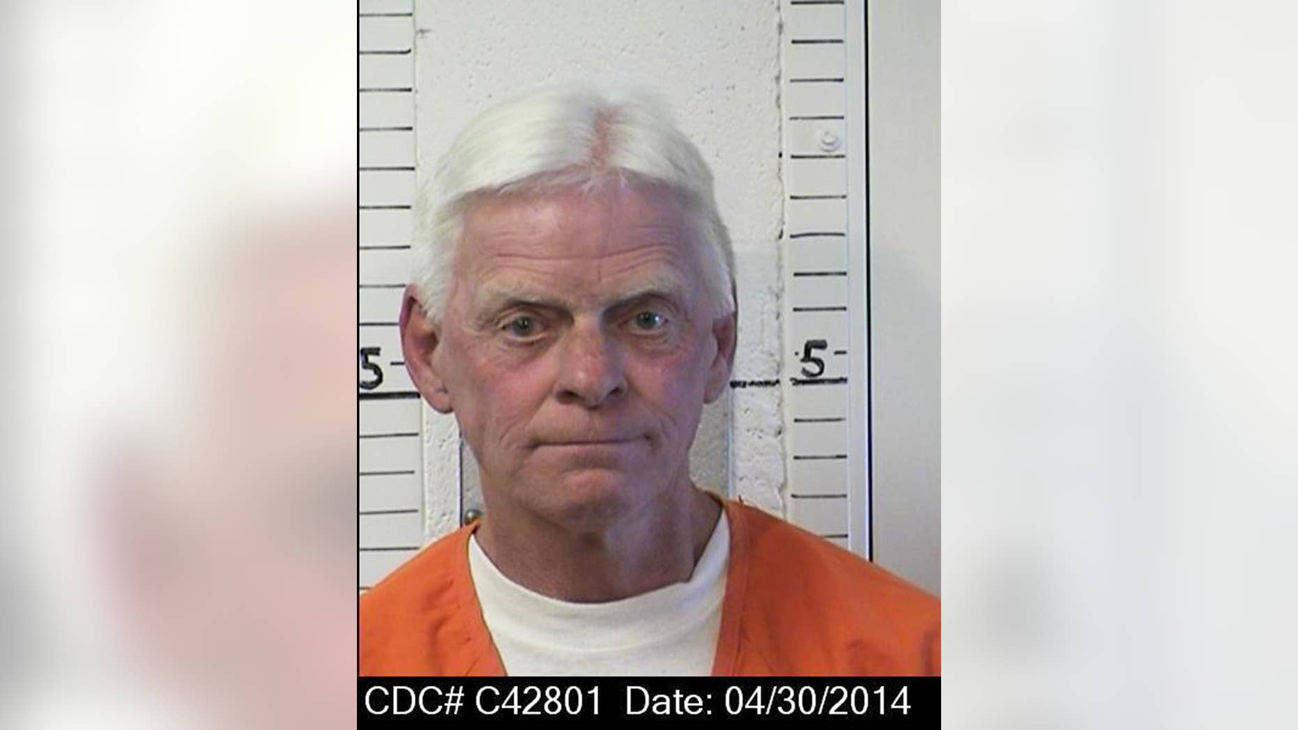 This April 30, 2014 photo provided by the California Department of Corrections and Rehabilitation shows inmate Gregory Miley. Officials say Miley, 54, an accomplice of serial "Freeway Killer" William Bonin, who terrorized Southern California 36 years ago, has been killed in prison. A spokesman said Thursday, May 26, 2016, that Miley was attacked by another inmate at Mule Creek State Prison in Ione, Calif., Monday, May 23, and died at an outside hospital Wednesday, May 25. (California Department of Corrections and Rehabilitation via AP)