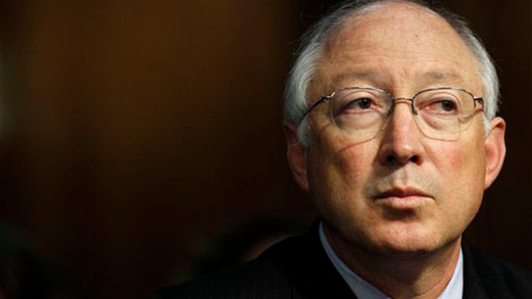 June 23, 2010: Interior Secretary Ken Salazar testifies on Capitol Hill before the Senate Interior, Environment, and Related Agencies subcommittee hearing on the reorganization of the Minerals Management Service. (AP)