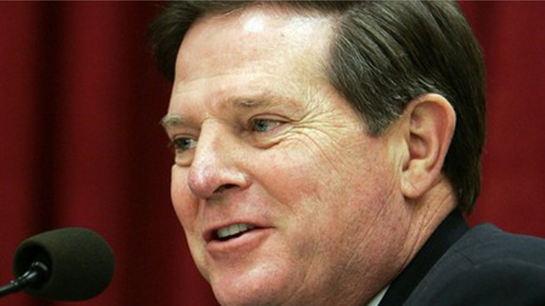 Former Rep. Tom DeLay is shown at a budget hearing on Capitol Hill in this March 14, 2006, file photo. (Reuters Photo)