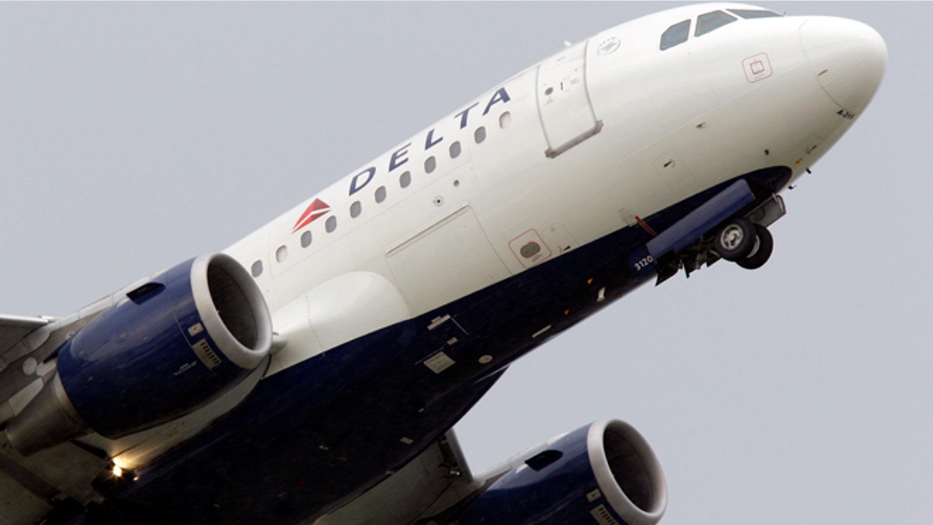 In this file photo taken July 22, 2011 a Delta Air Lines jet takes off at the Detroit Metropolitan Airport in Romulus, Mich. Delta Air Lines on Tuesday, July 22, 2014 canceled all flights to Israel until further notice, citing reports that a rocket landed near Tel Aviv's Ben Gurion Airport.