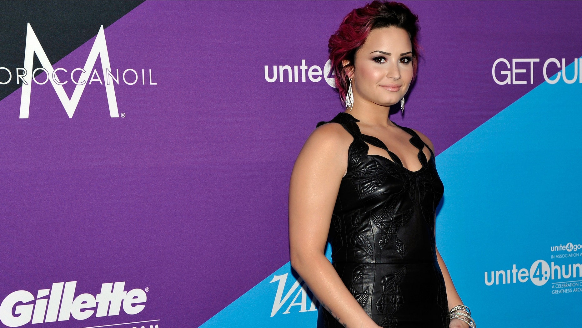 Demi Lovato on February 27, 2014 in Los Angeles, California.