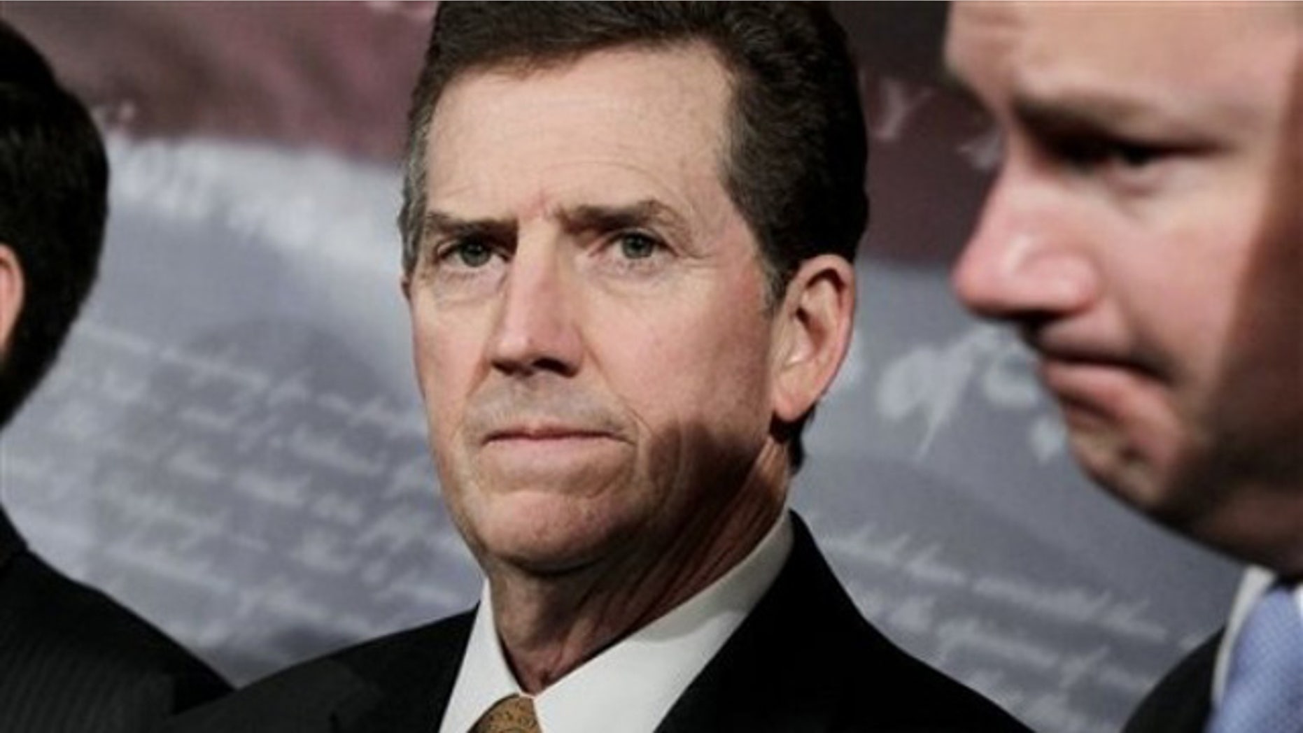 June 29, 2011: Sen. Jim DeMint speaks to the media on Capitol Hill.