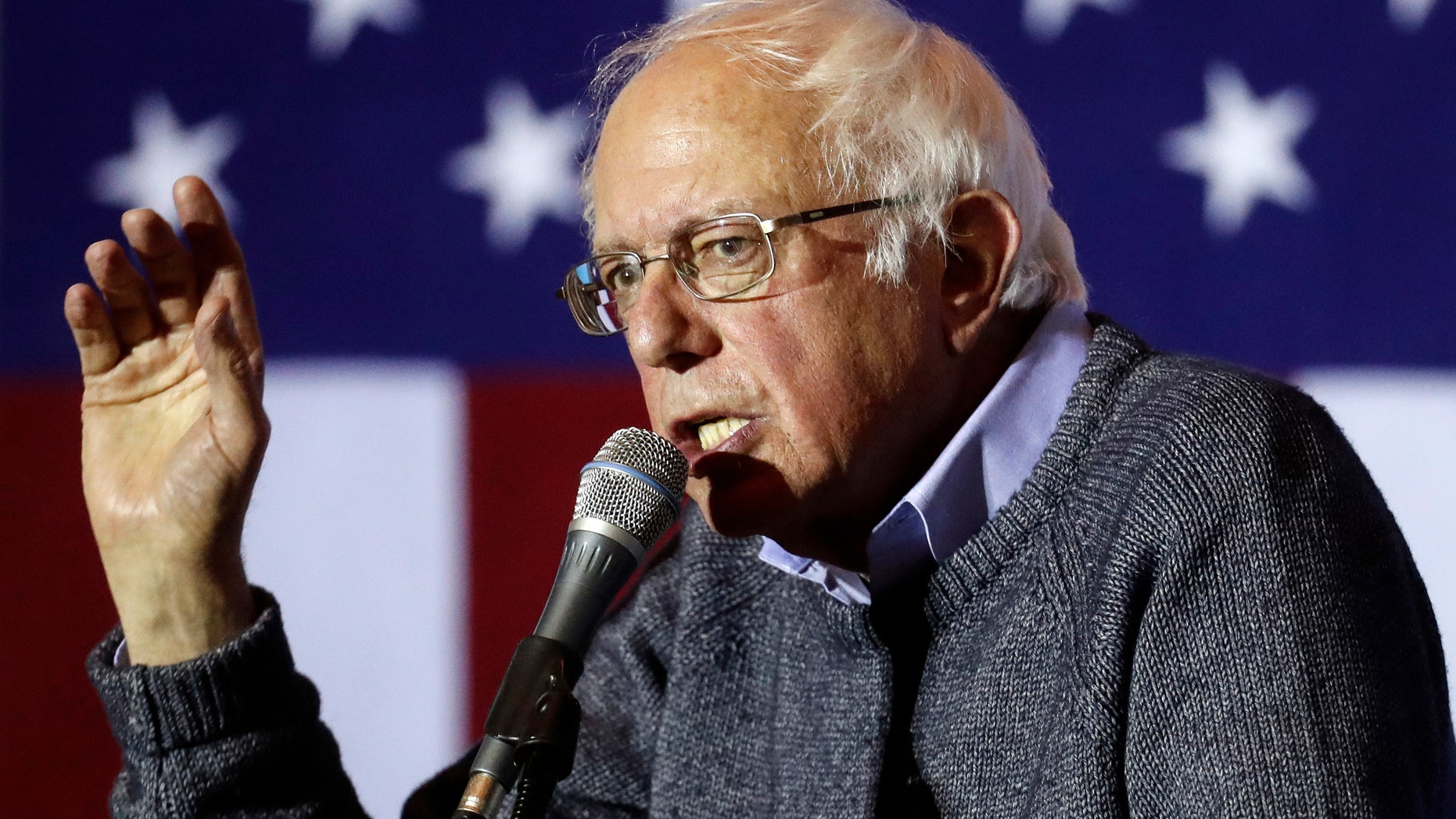 Nov. 3, 2016: Sen. Bernie Sanders speaks at the University of Cincinnati.