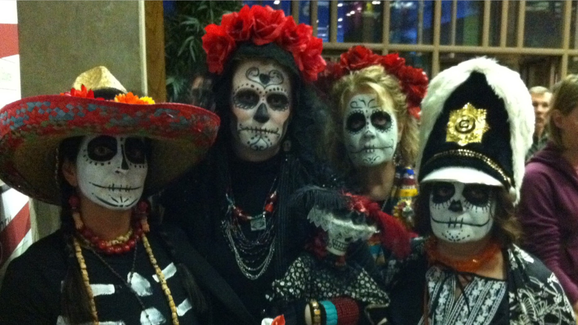 From left to right: Tina Kulias of Lakewood, Colo., Marcy Kennedy, Leslie Sarlo and Charlotte Elich of Denver.