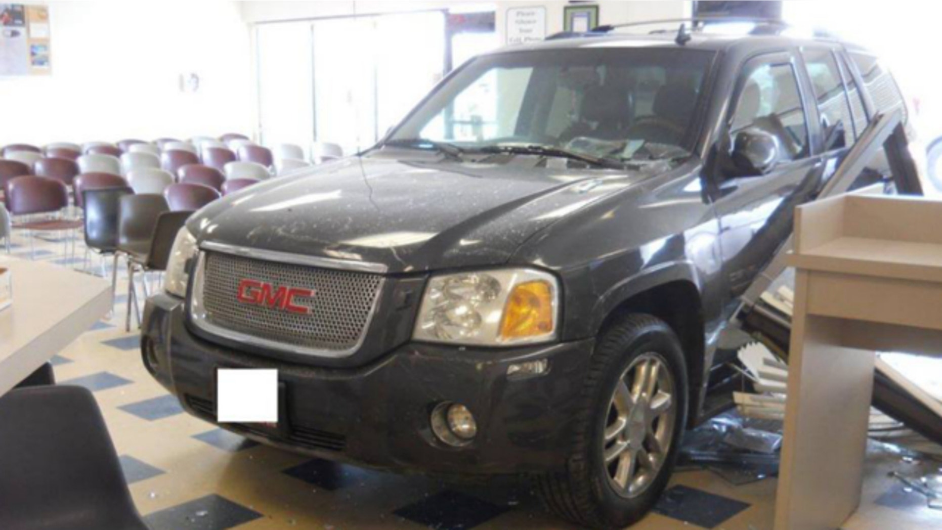 Feb. 11, 2014: A10-year-old girl drove her mother's SUV into a Division of Motor Vehicles office in the Denver suburb of Parker, authorities say.