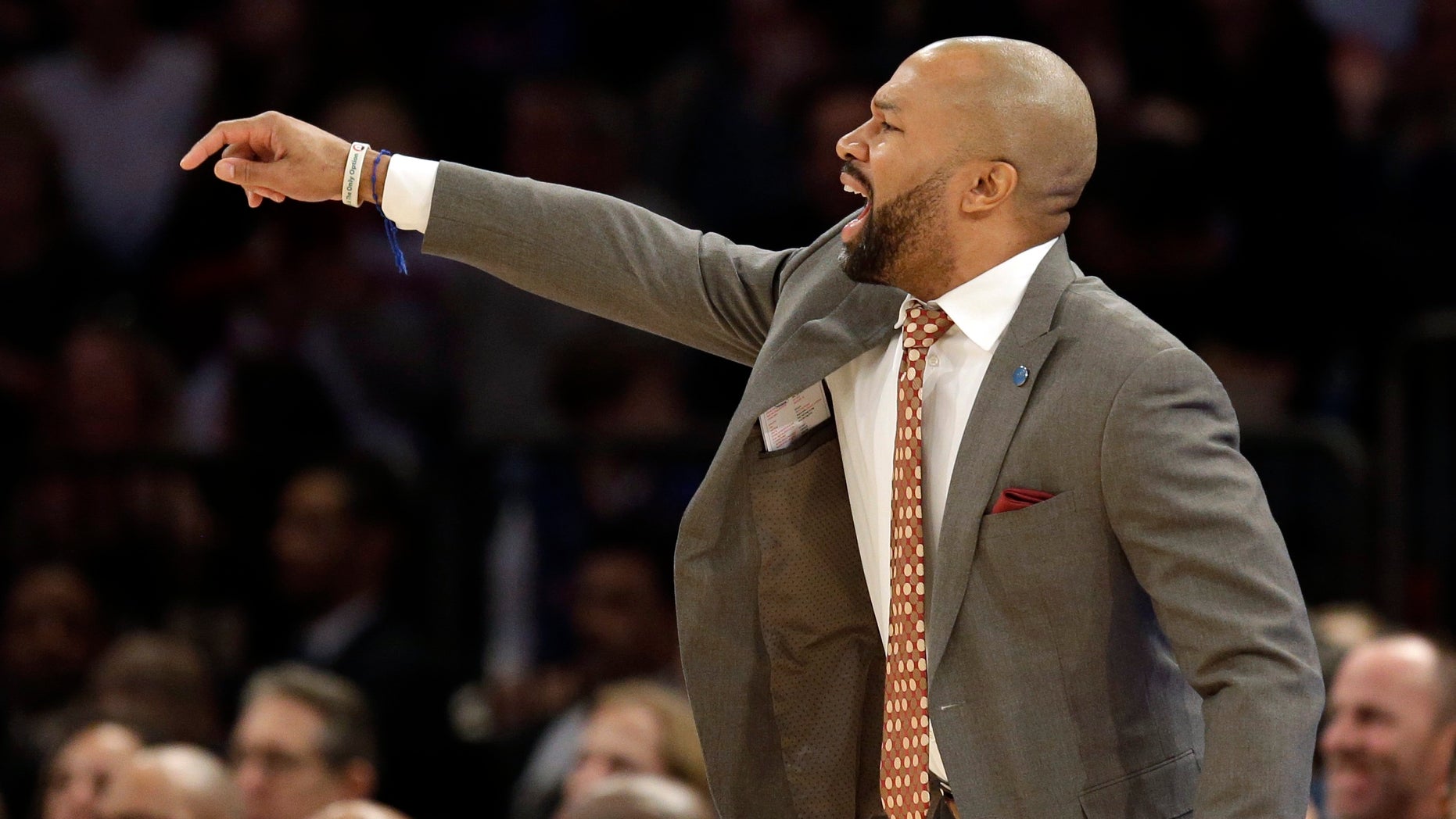 Derek Fisher on Sunday.