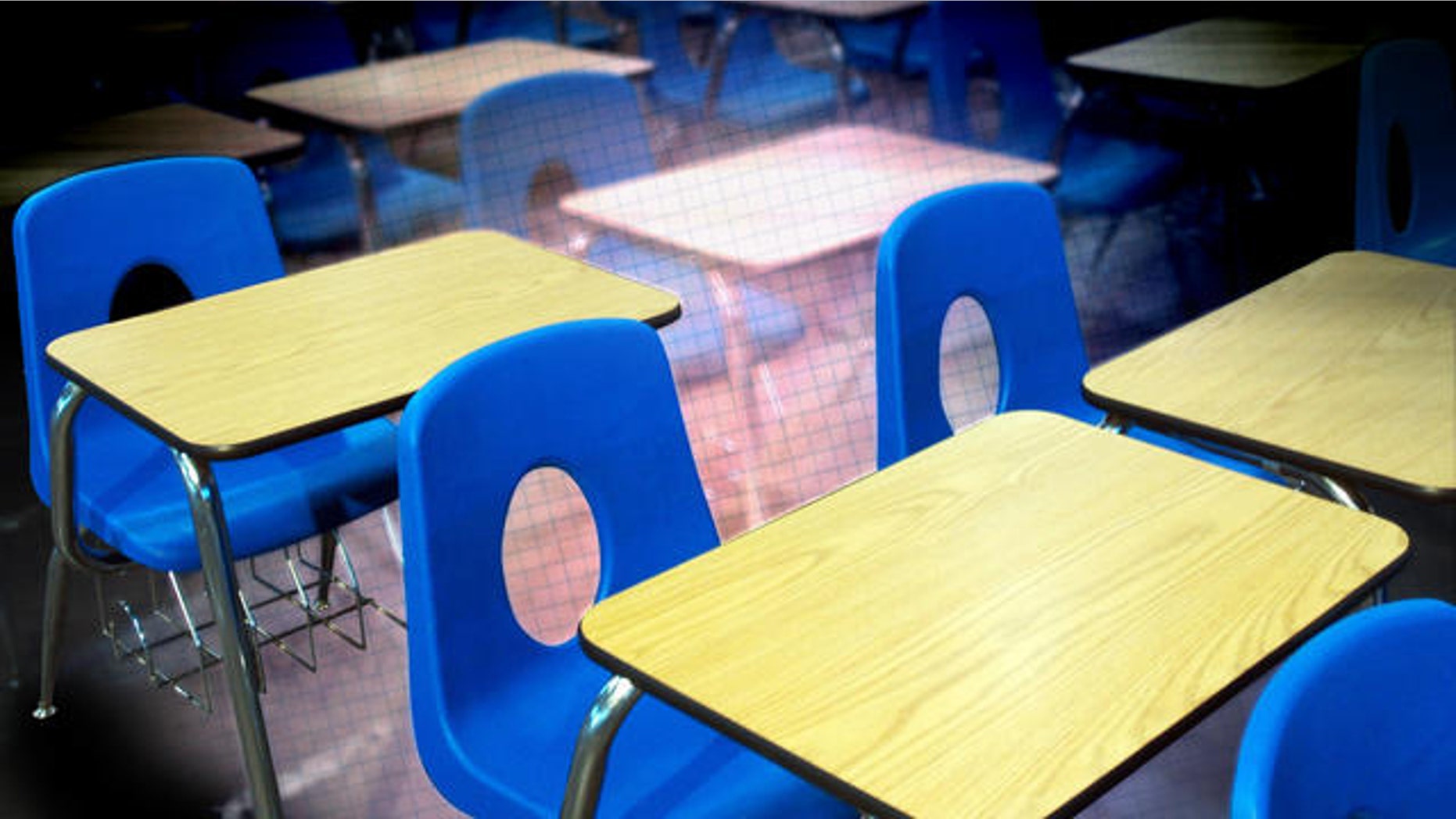 Classroom desks used at Decker College await auction Friday, Feb. 10, 2006 at the site of the former school in Louisville, Ky. Decker, a for-profit trade school run by former Massachusetts Gov. William Weld, is now closed, mired in bankruptcy proceedings and under FBI investigation in a case that has cast a long shadow over Weld's bid to become the next governor of New York. (AP Photo/Brian Bohannon)
