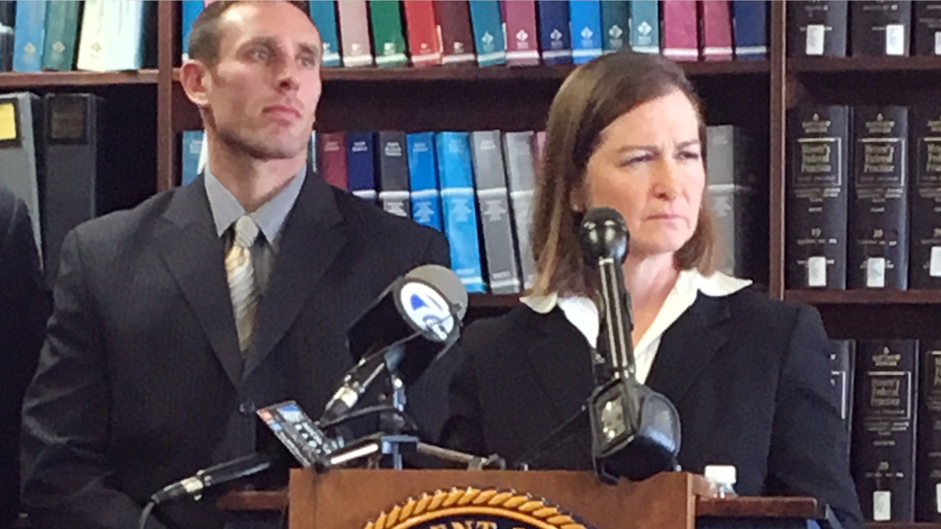 March 29, 2016: U.S. Attorney Barbara McQuade discusses an alleged bribery and kickback scheme involving supplies for Detroit's public schools