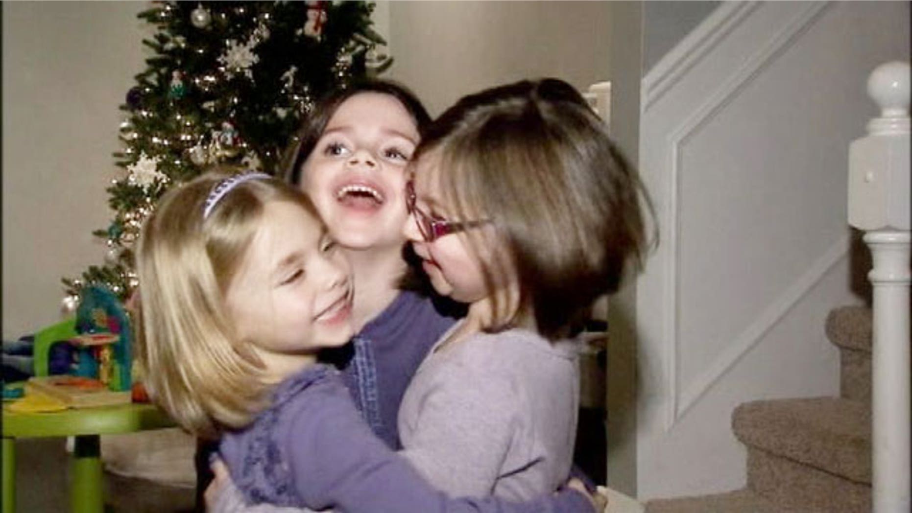 Jenna, Sari and Ava all donated their hair for charity.