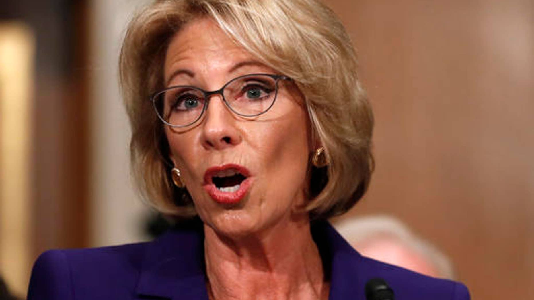 Education Secretary Betsy DeVos’ widely talked about speech last week on college sex assault accusations – which was hailed by some and panned by others – came after she noticed a growing number of accusers being dragged through the mud without due process.