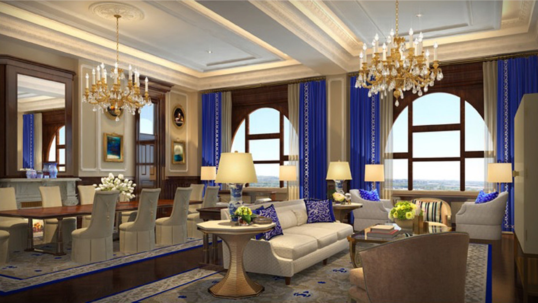 7 Ways The New Trump Hotel Is Trying To Make Dc Great Again Fox News The Largest Suite At New Hotel Is 6 300 Square Feet And Features A
