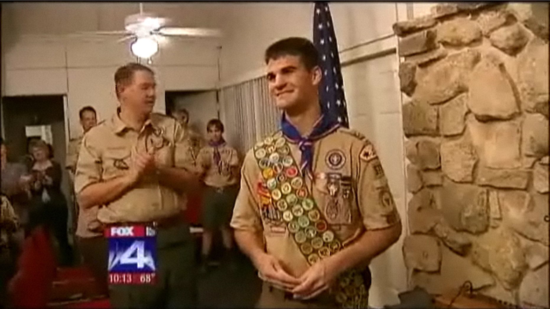 April 9, 2012: Dallas-are Eagle Scout Roland Salatino receives 17th Palm award.