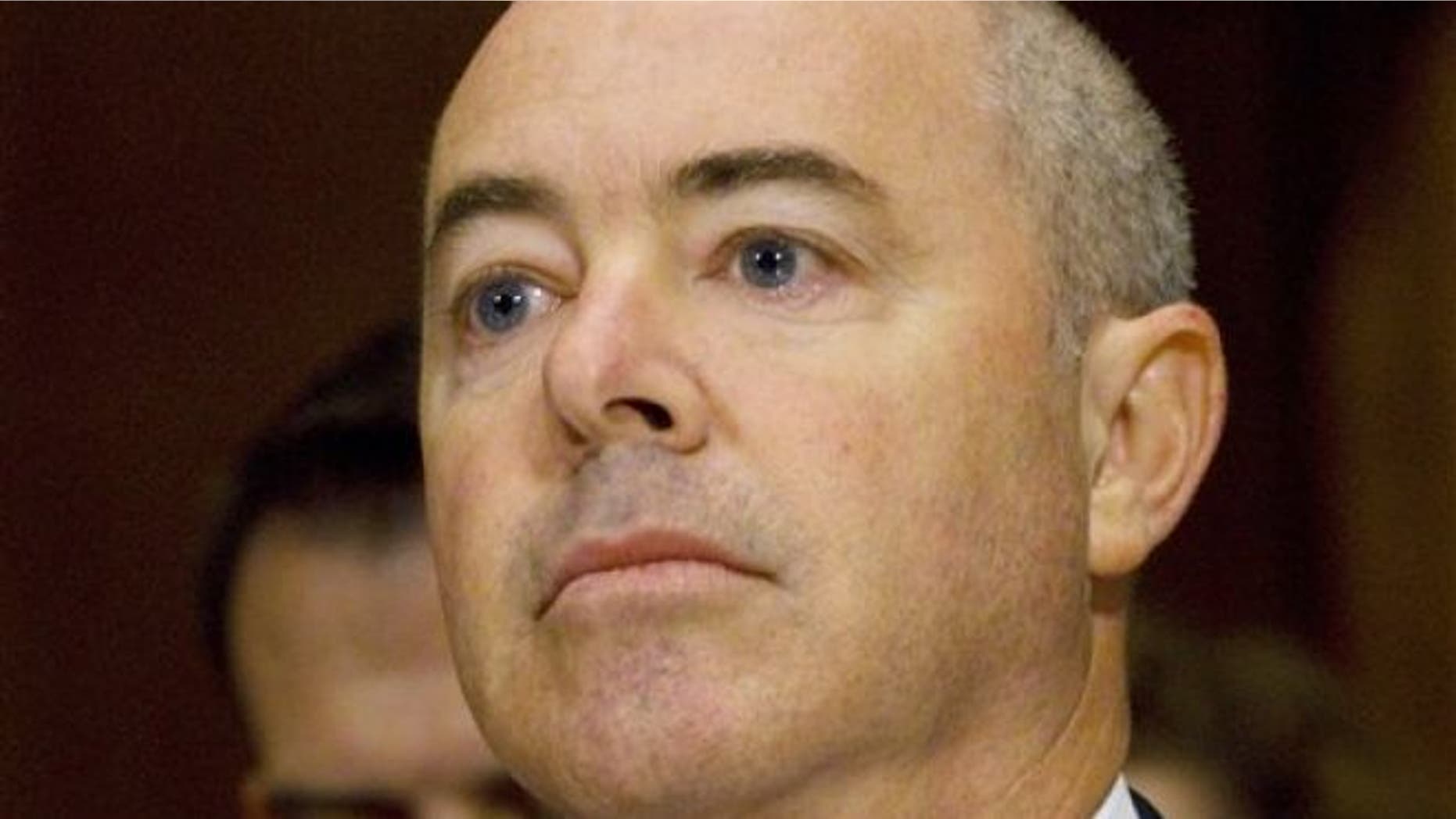 May 11, 2010: Immigration Services Director (USCIS) Alejandro Mayorkas listens to a question on Capitol Hill in Washington.