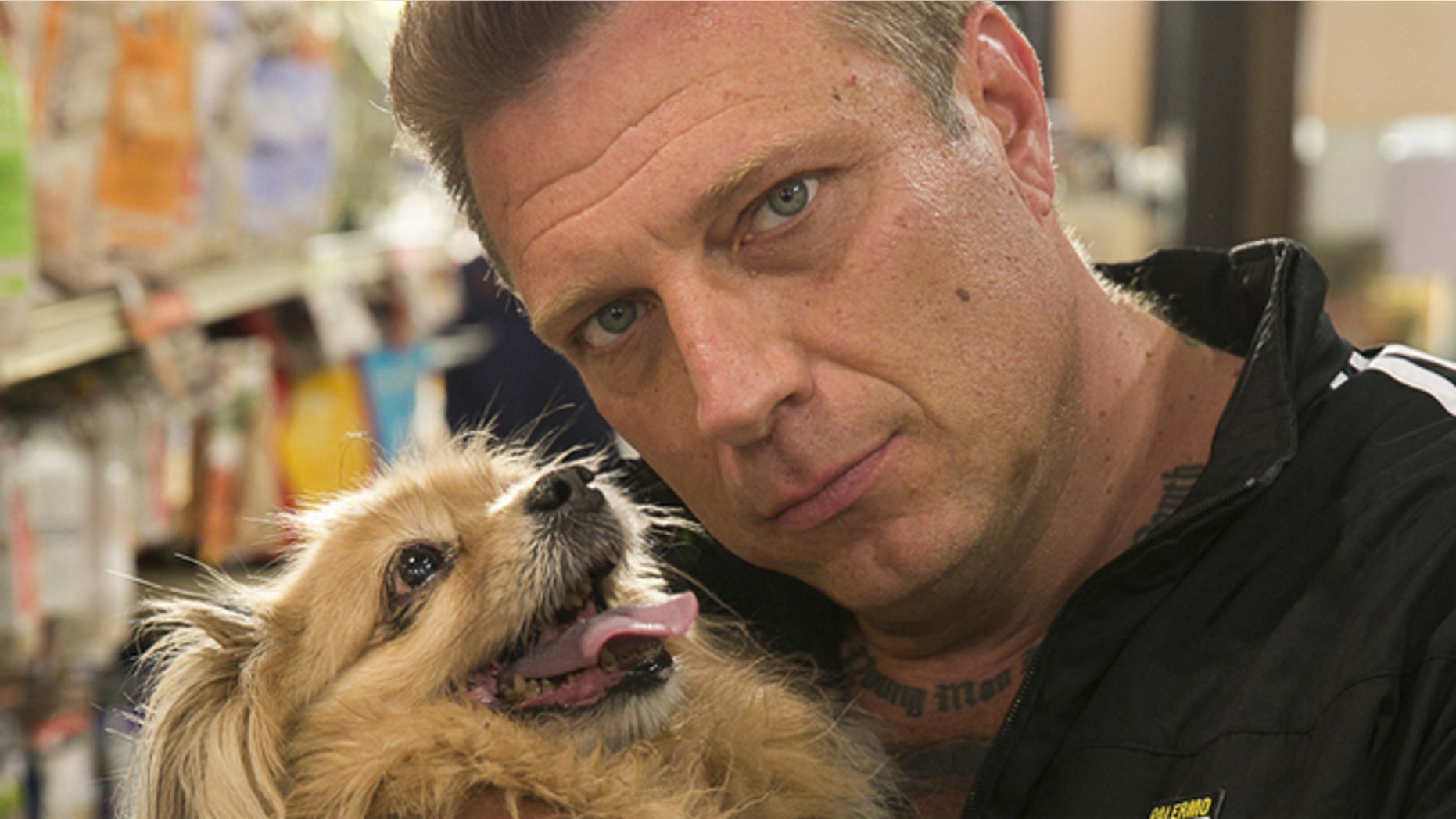 James Giuliani is shown in a promotional photo for "Diamond Collar."