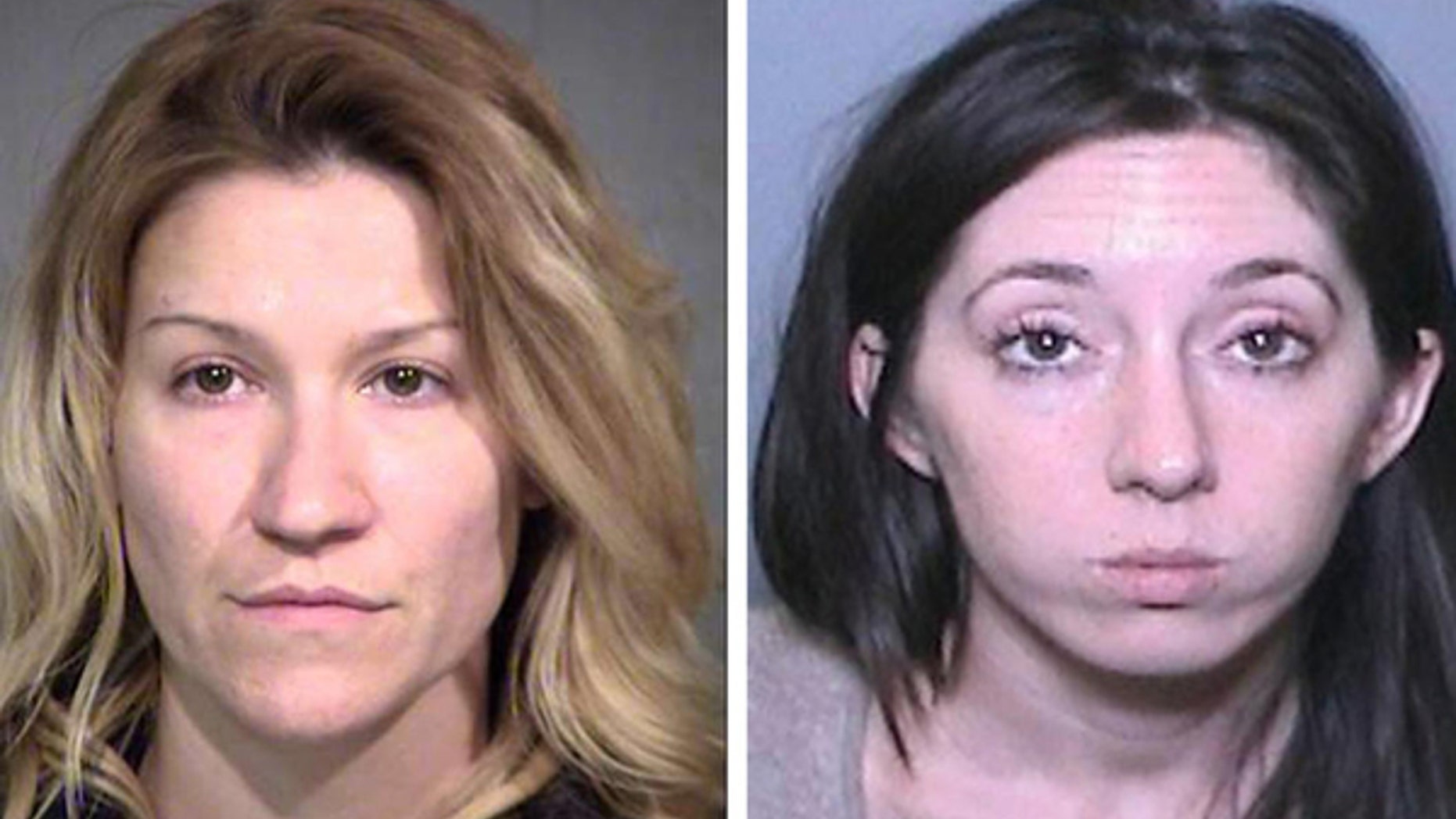 Diaz, left, is accused of trying to frame Hadley, right.