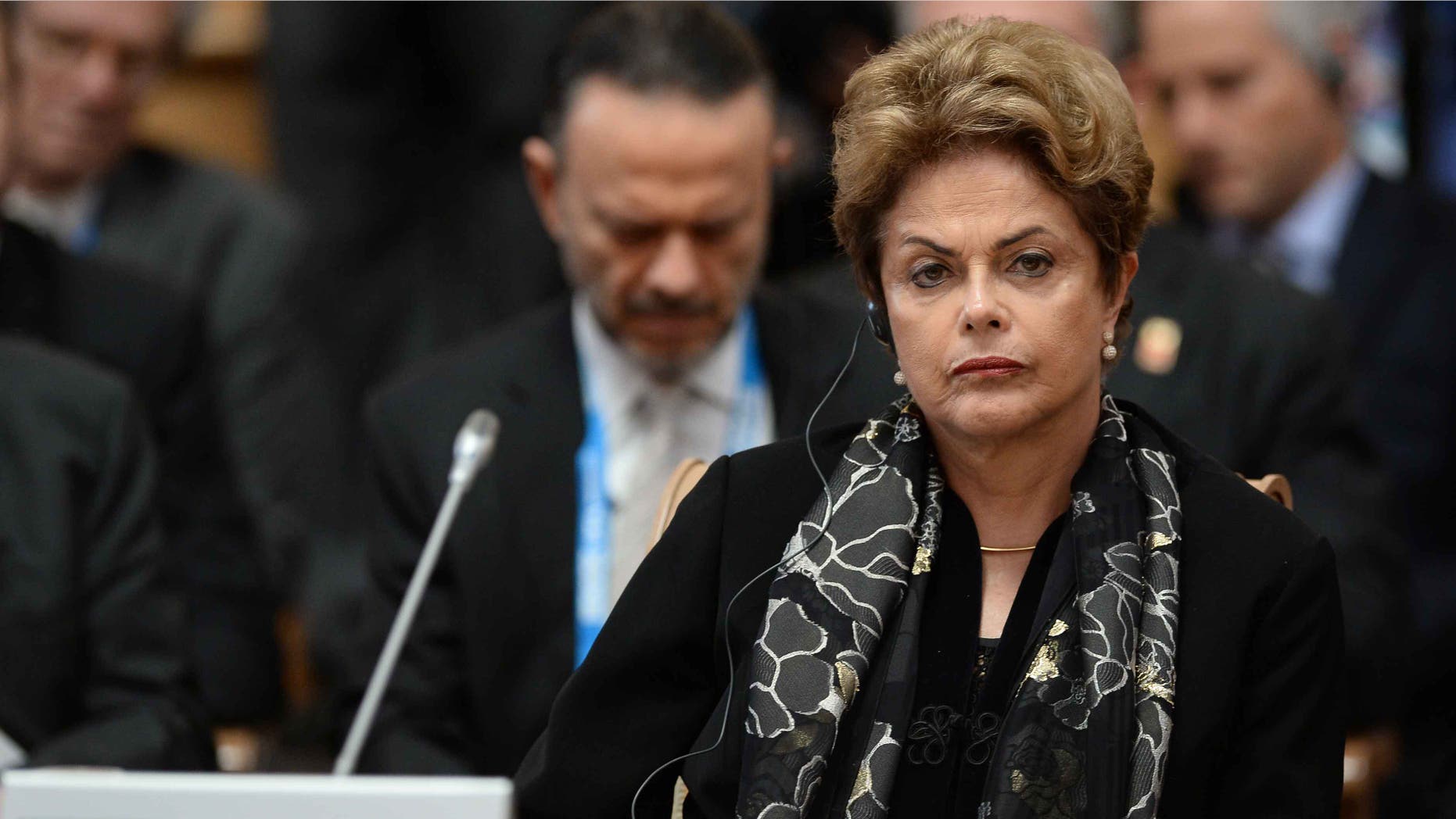 Brazil President Dilma Rousseff on July 09, 2015 in Ufa, Russia.