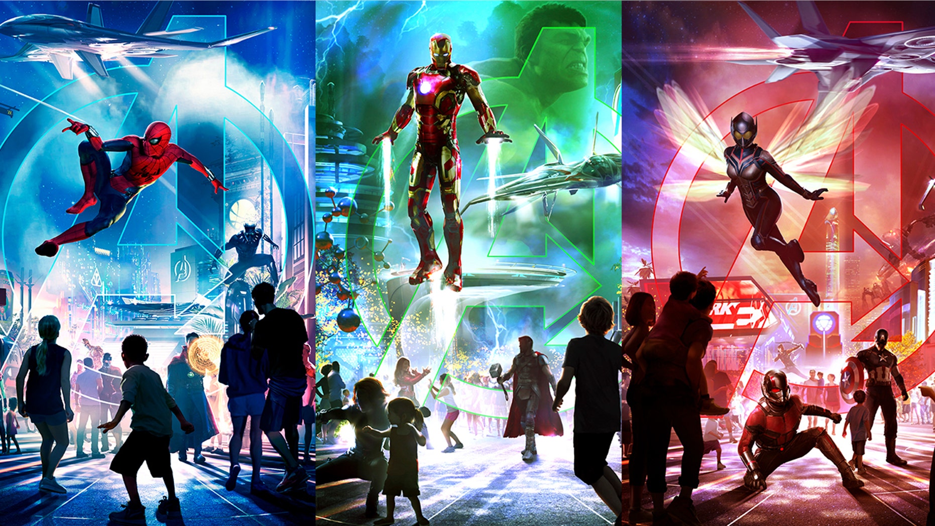 Three Disney parks are getting a Marvel makeover, with new super-hero attractions by 2020.