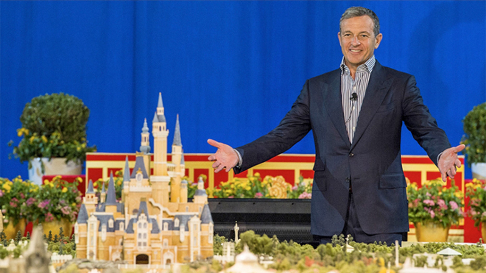 Disney's Robert Iger unveils Shanghai Disneyland.