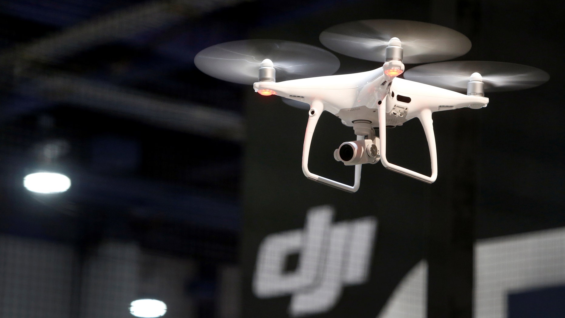 File photo - A DJI Phantom 4 Pro+ drone is shown during the 2017 CES in Las Vegas, Nevada, U.S., January 6, 2017. (REUTERS/Steve Marcus)