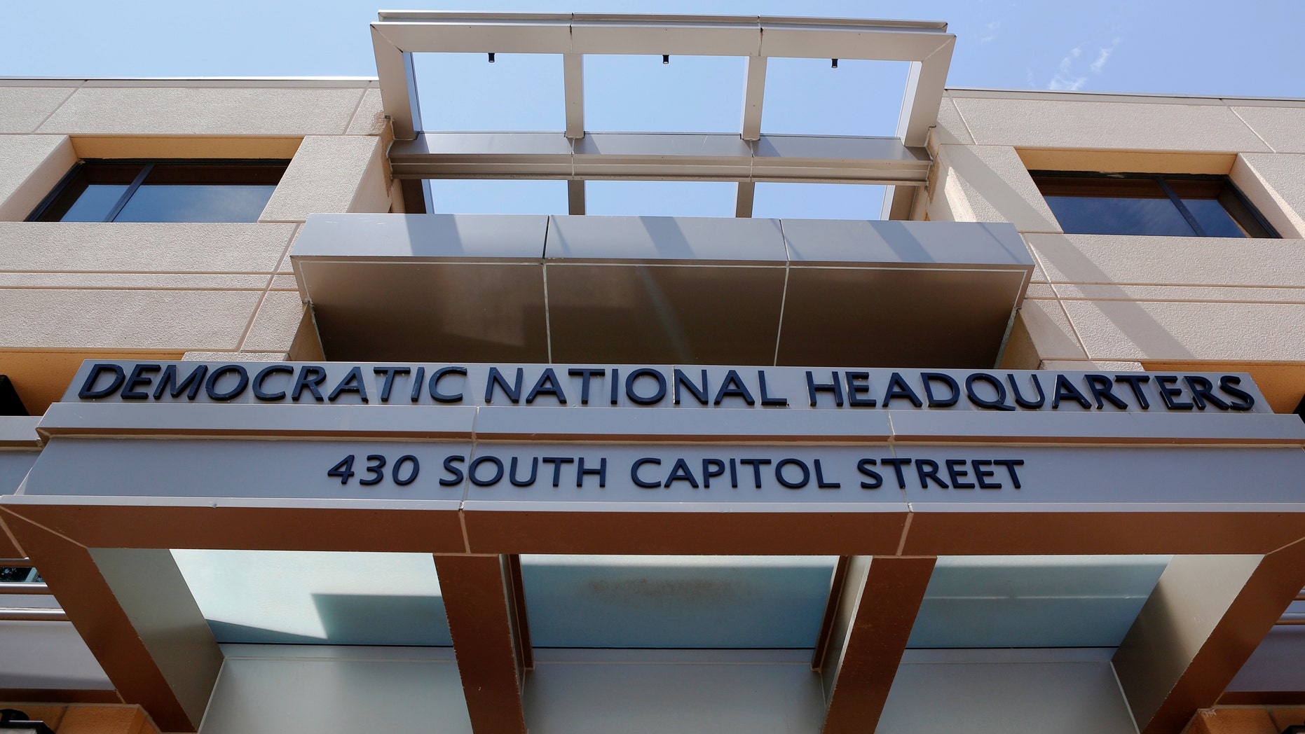 The headquarters of the Democratic National Committee is seen in Washington, U.S. June 14, 2016. (REUTERS/Gary Cameron)