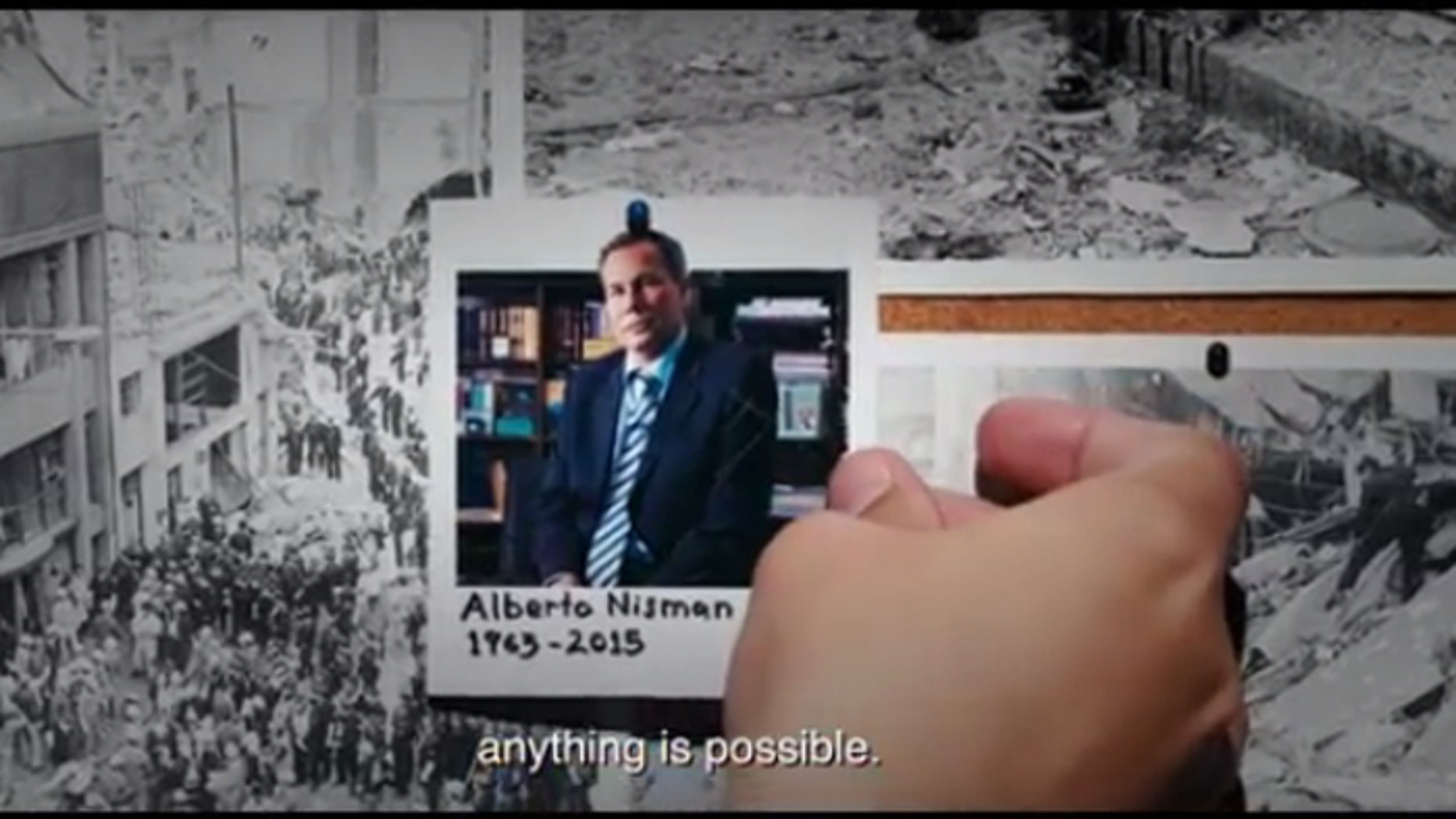 Nisman spent 10 years investigating the bombings, but was murdered the night before he was to present his findings to congress. (Los Abandonados)