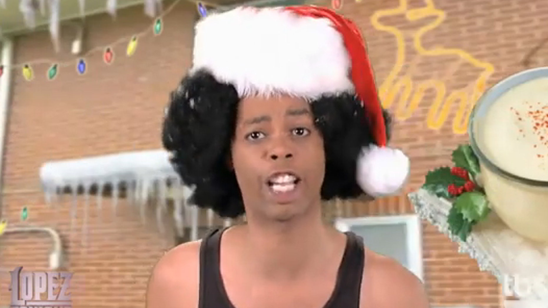 Antoine Dodson in 'Hide Your Gifts.' (Lopez Tonight)