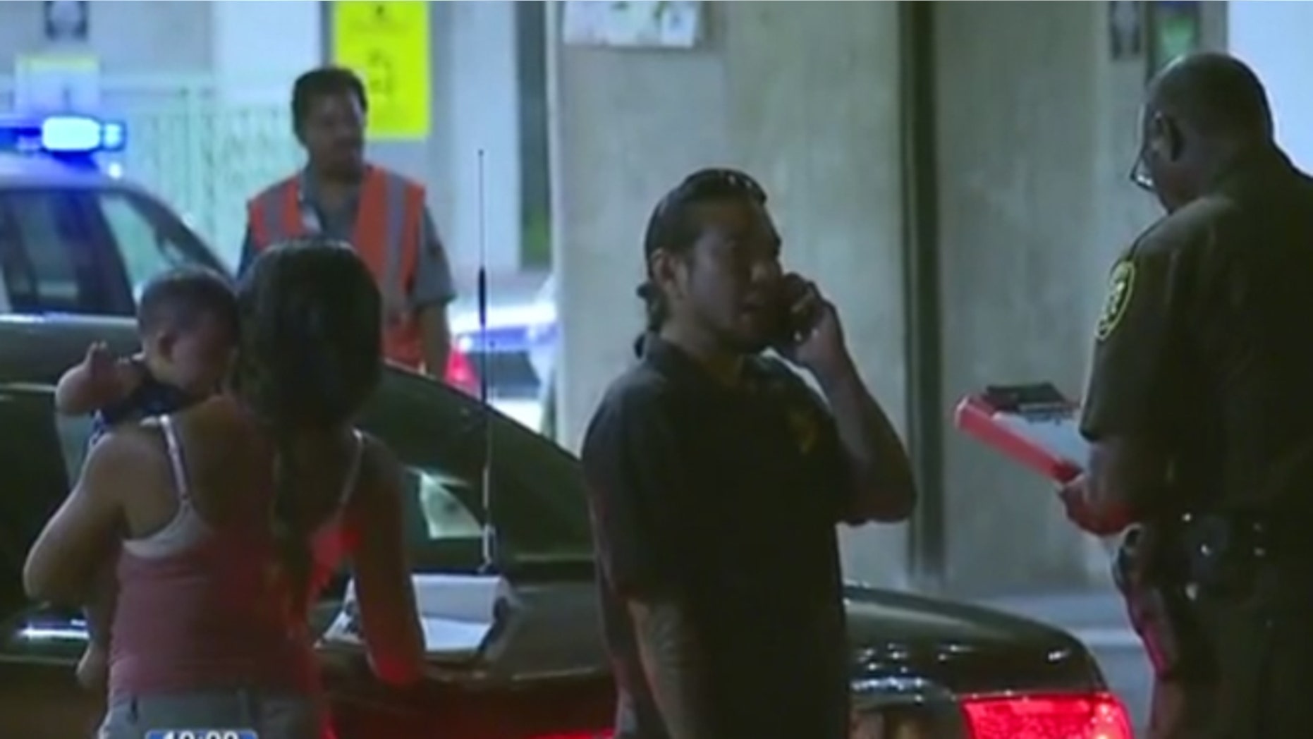 A deputy interviewed Leisha Ramos and her boyfriend Jadd Matsuda after the killing of Ramos' dog at Honolulu airport Tuesday.
