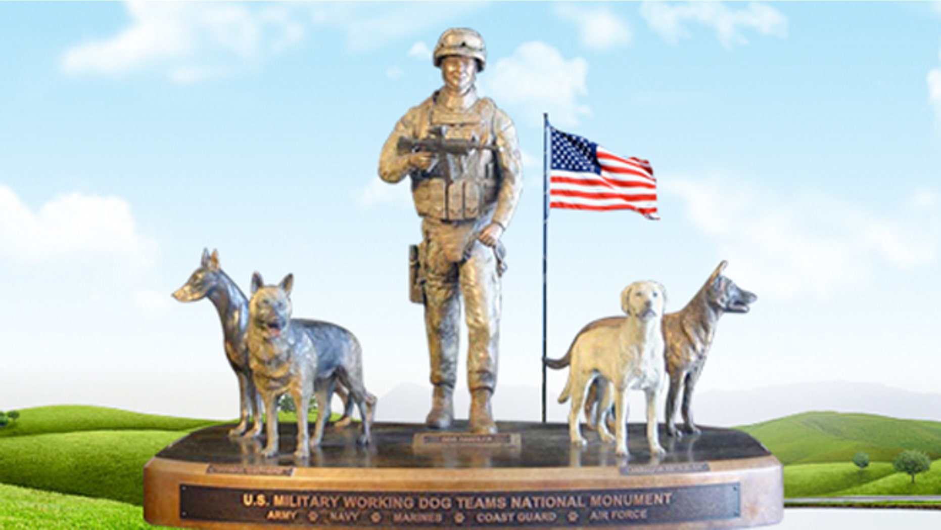 The Military Working Dog Teams National Monument