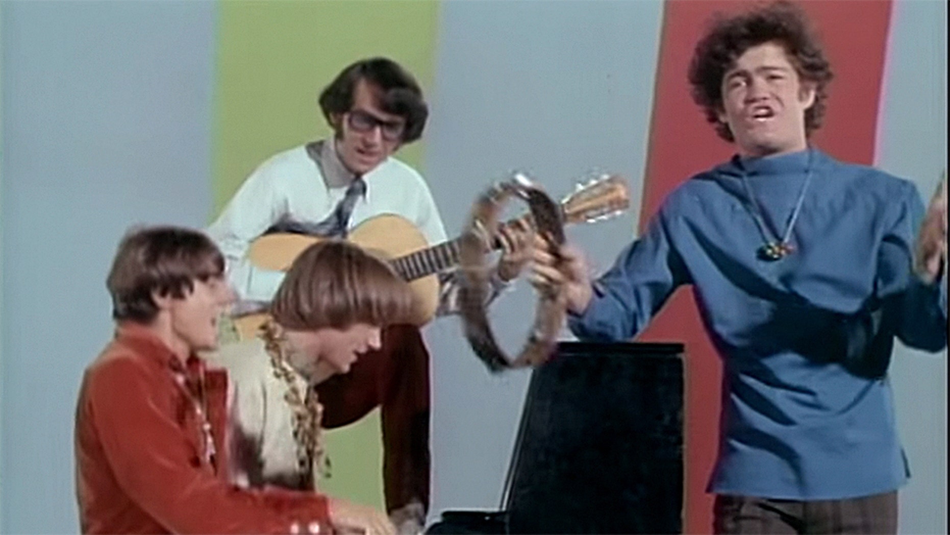 Micky Dolenz (right) of The Monkees.