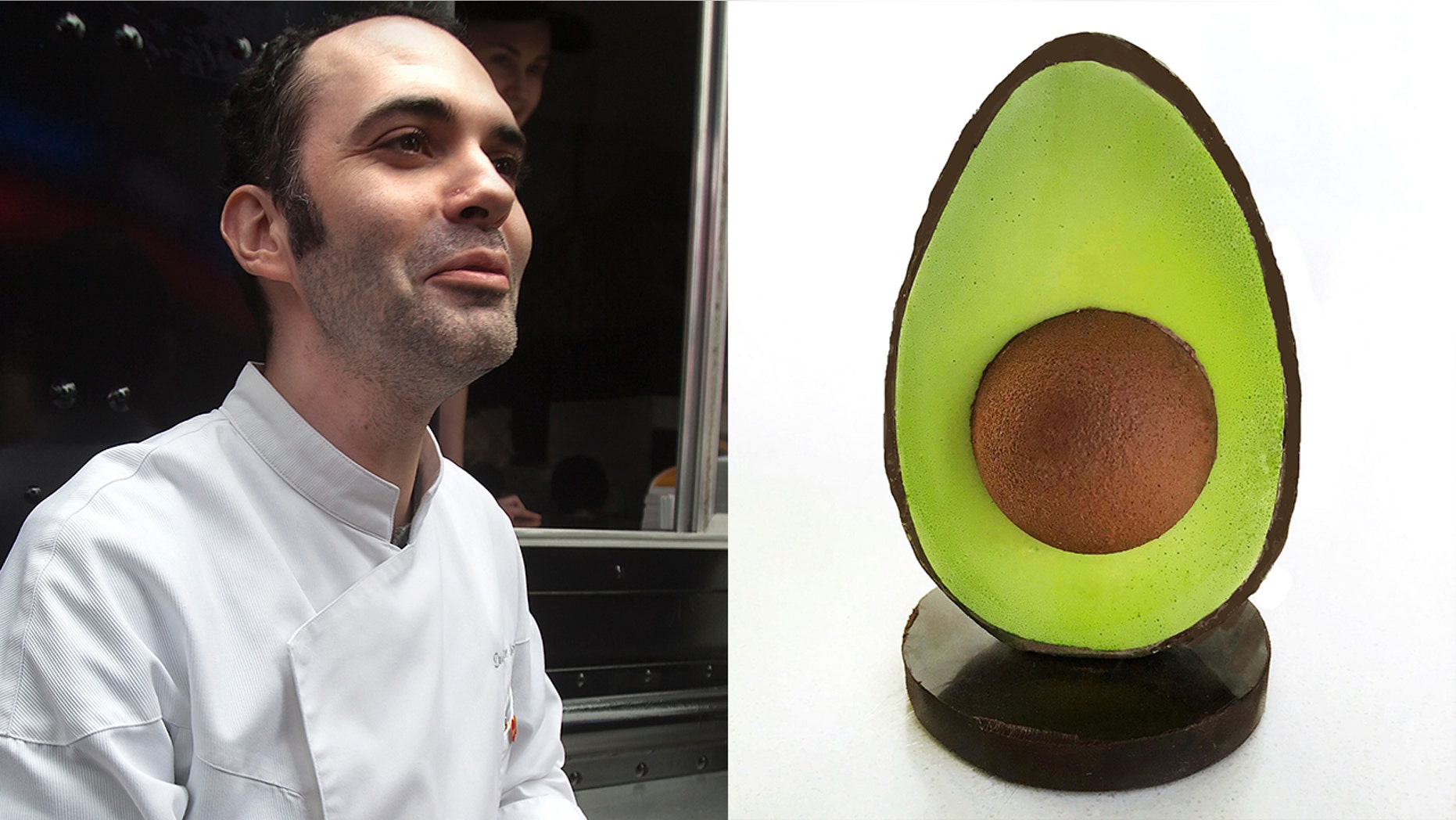 Cronut creator Dominique Ansel's newest "Huevocado" creation resembles an avocado in everything but taste.
